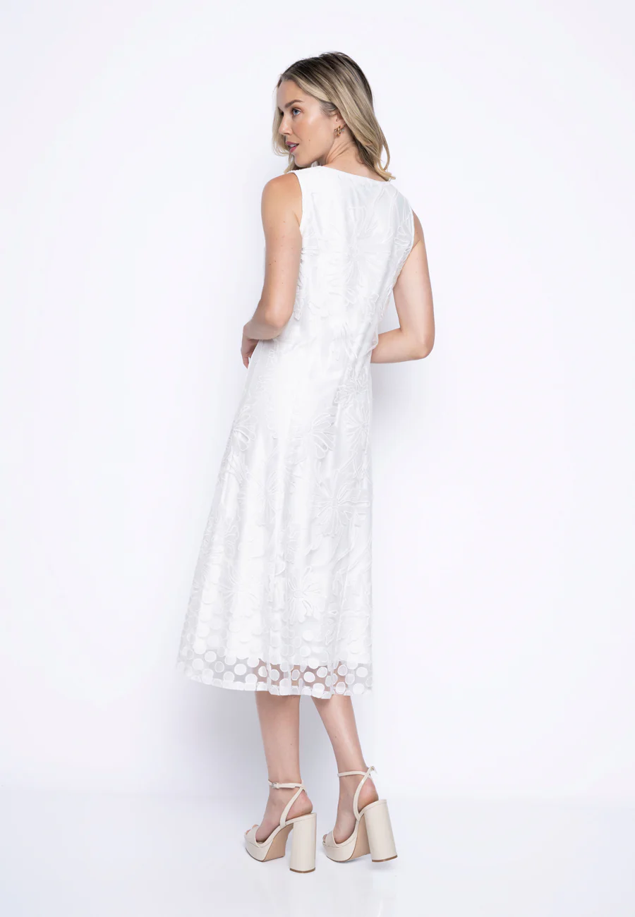 Sleeveless Mesh Dress