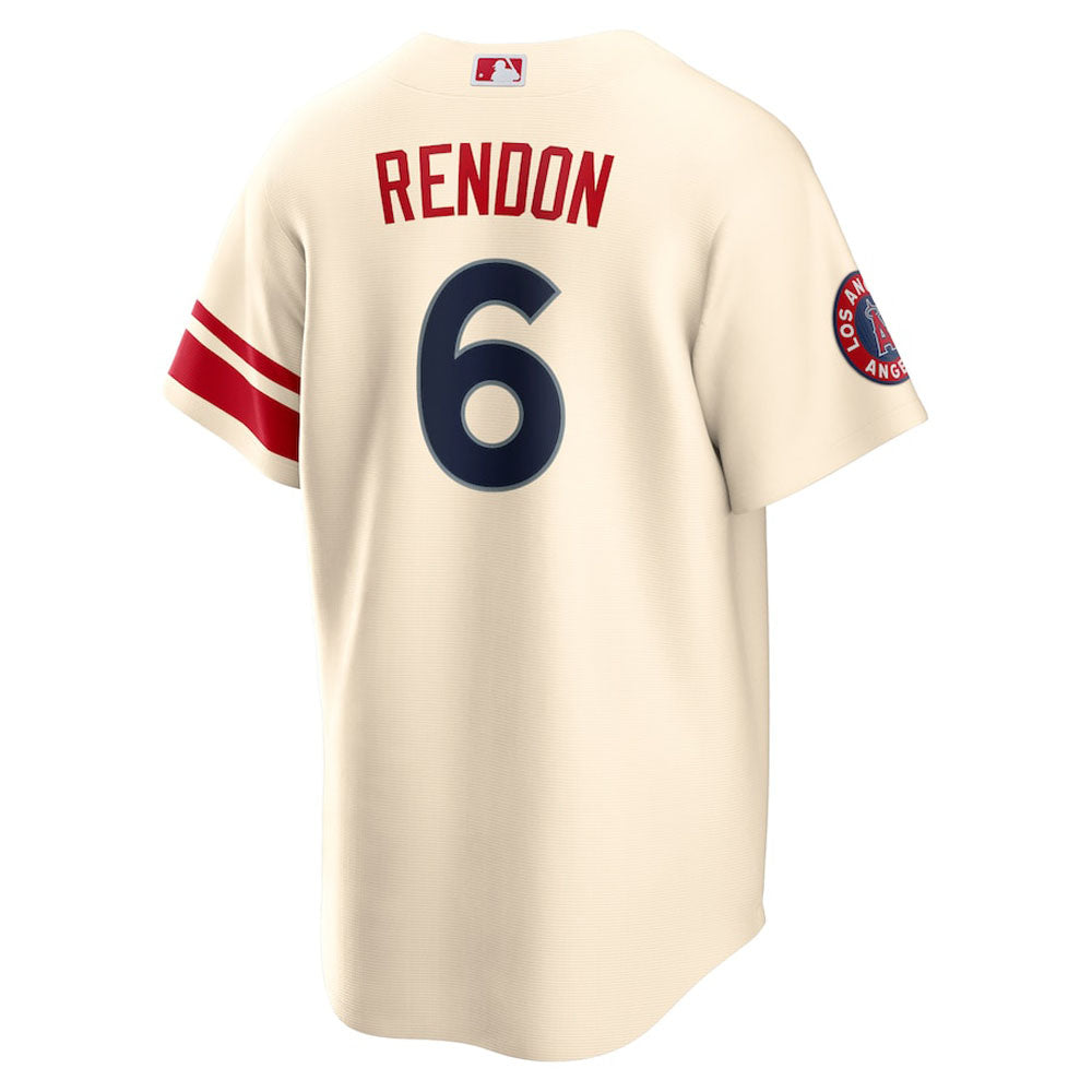 Men's Los Angeles Angels Anthony Rendon City Connect Replica Jersey - Cream
