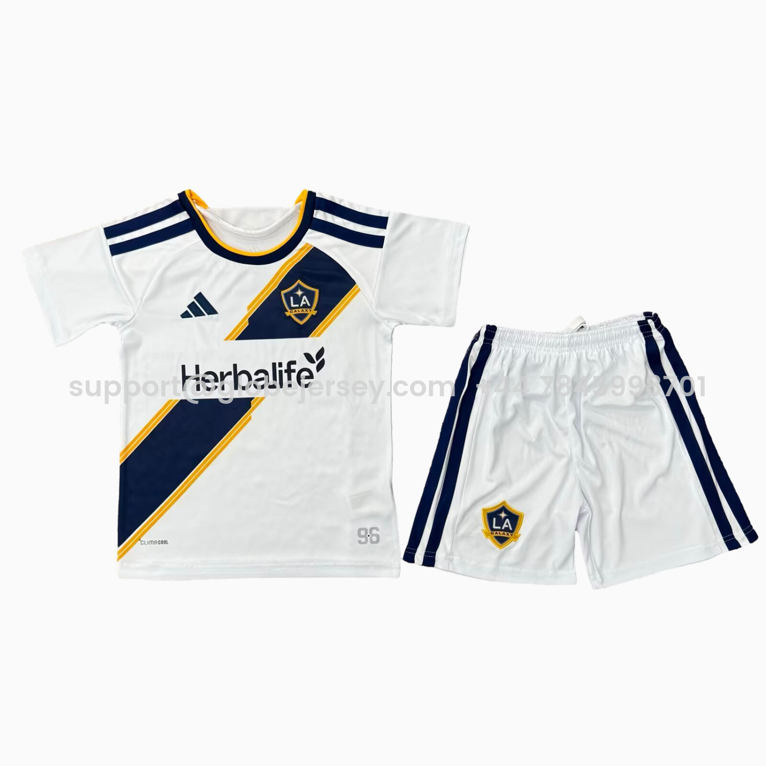LA Galaxy 2026 Home Men's Adult Jersey Set - Fans Version