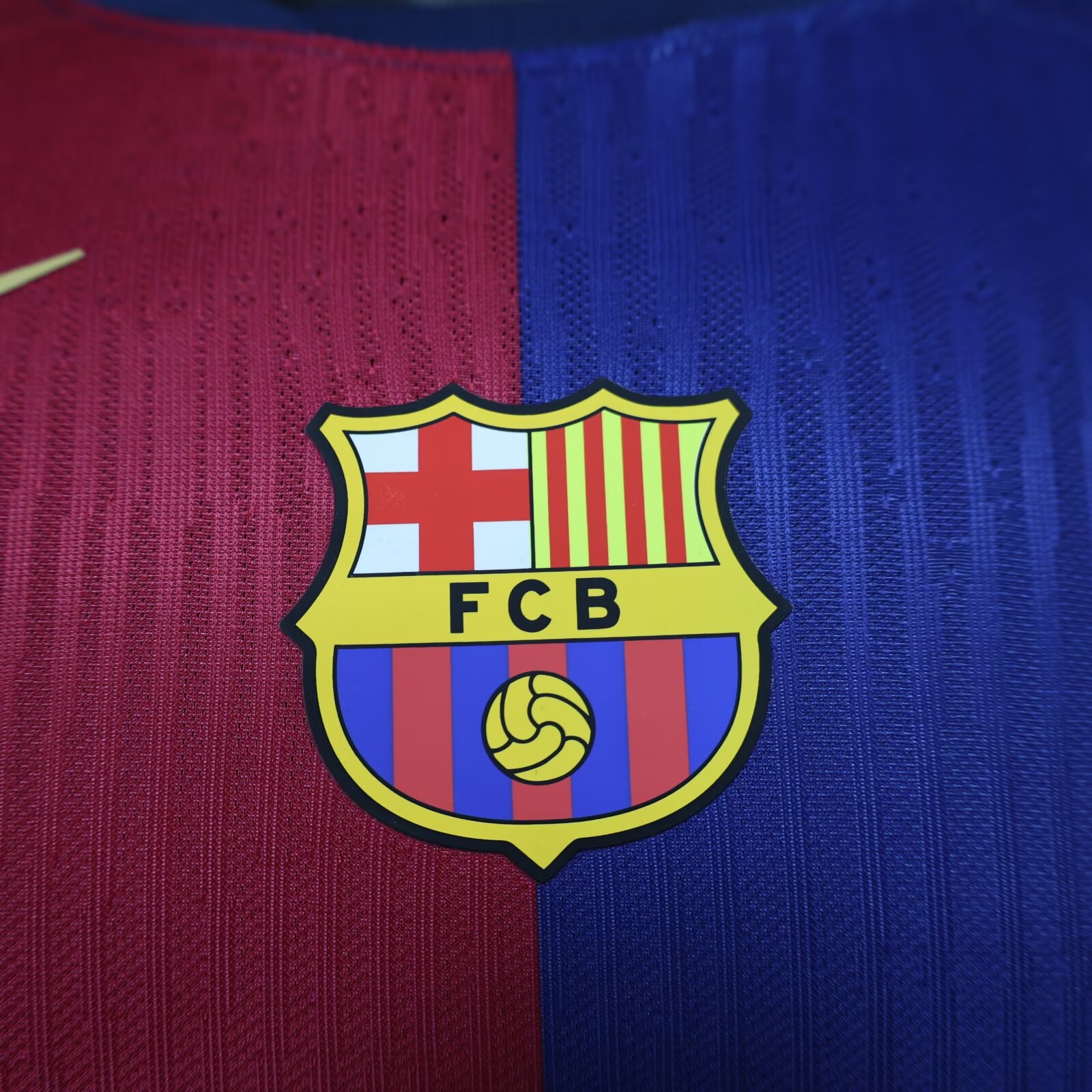 2024/25 Barcelona Home Long Sleeve Shirt - Player Version