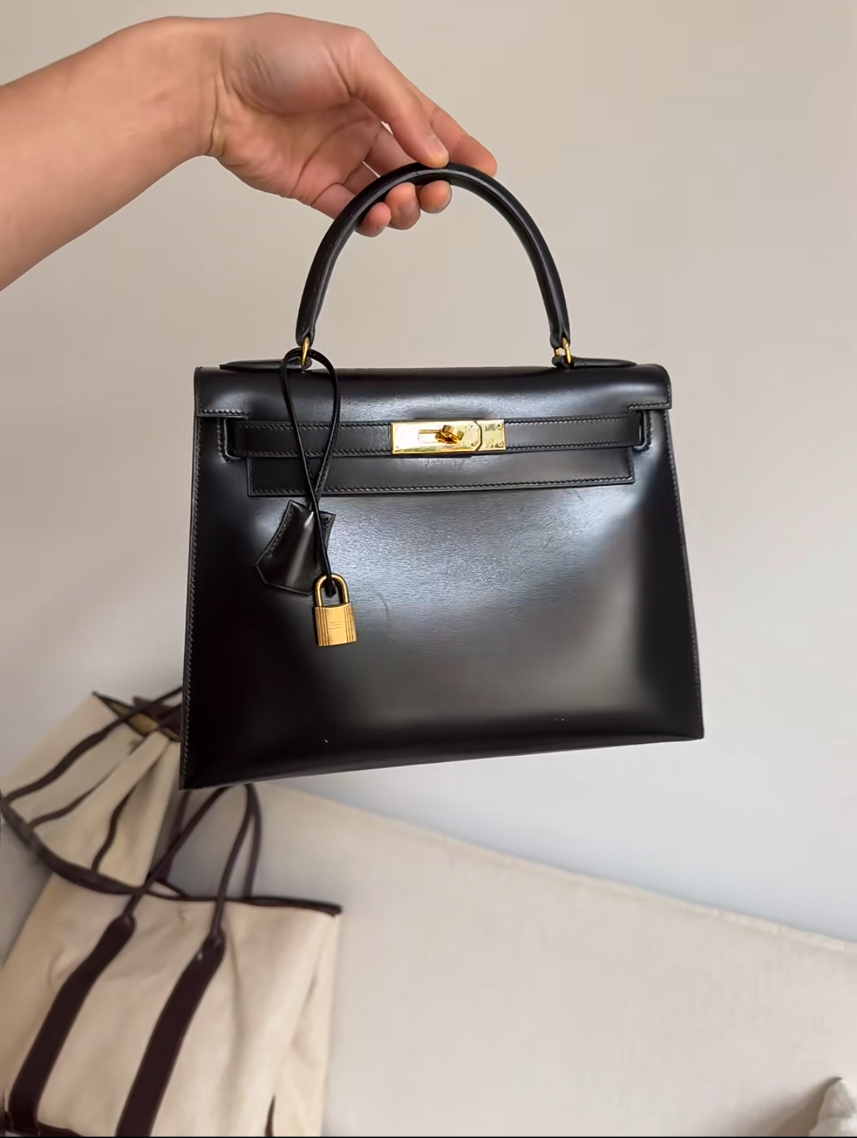Hermès kelly 25-28 BOX leather custom