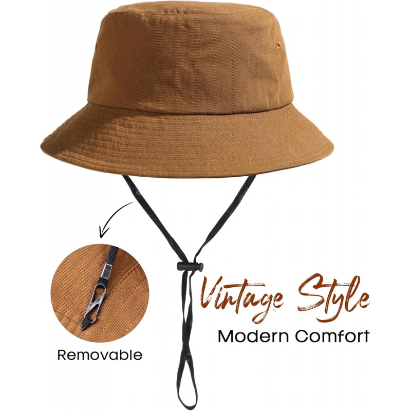 Bucket Hats for Women Washed