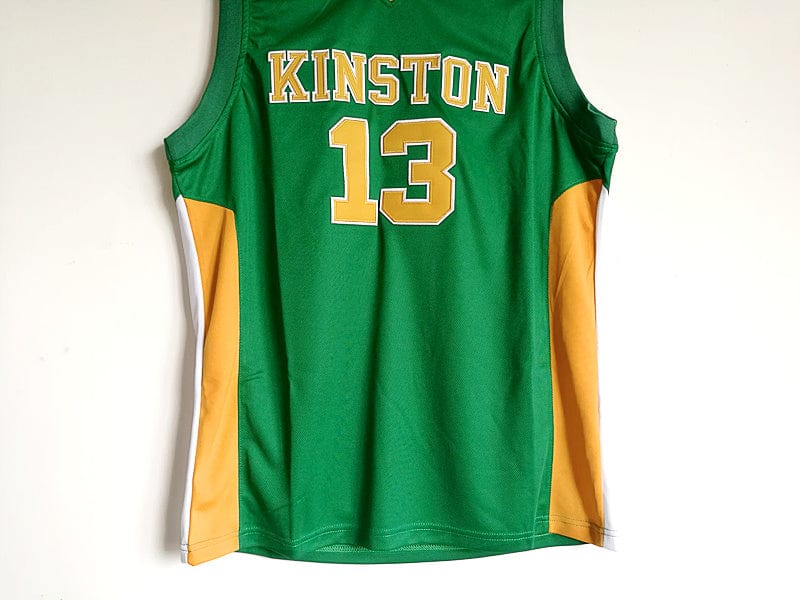 Ingram No. 13 Kingston High School Green Basketball Jersey