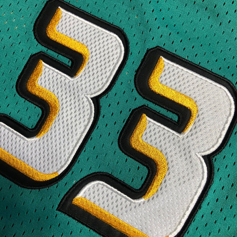 Grant Hill Detroit Pistons Green 33 MN