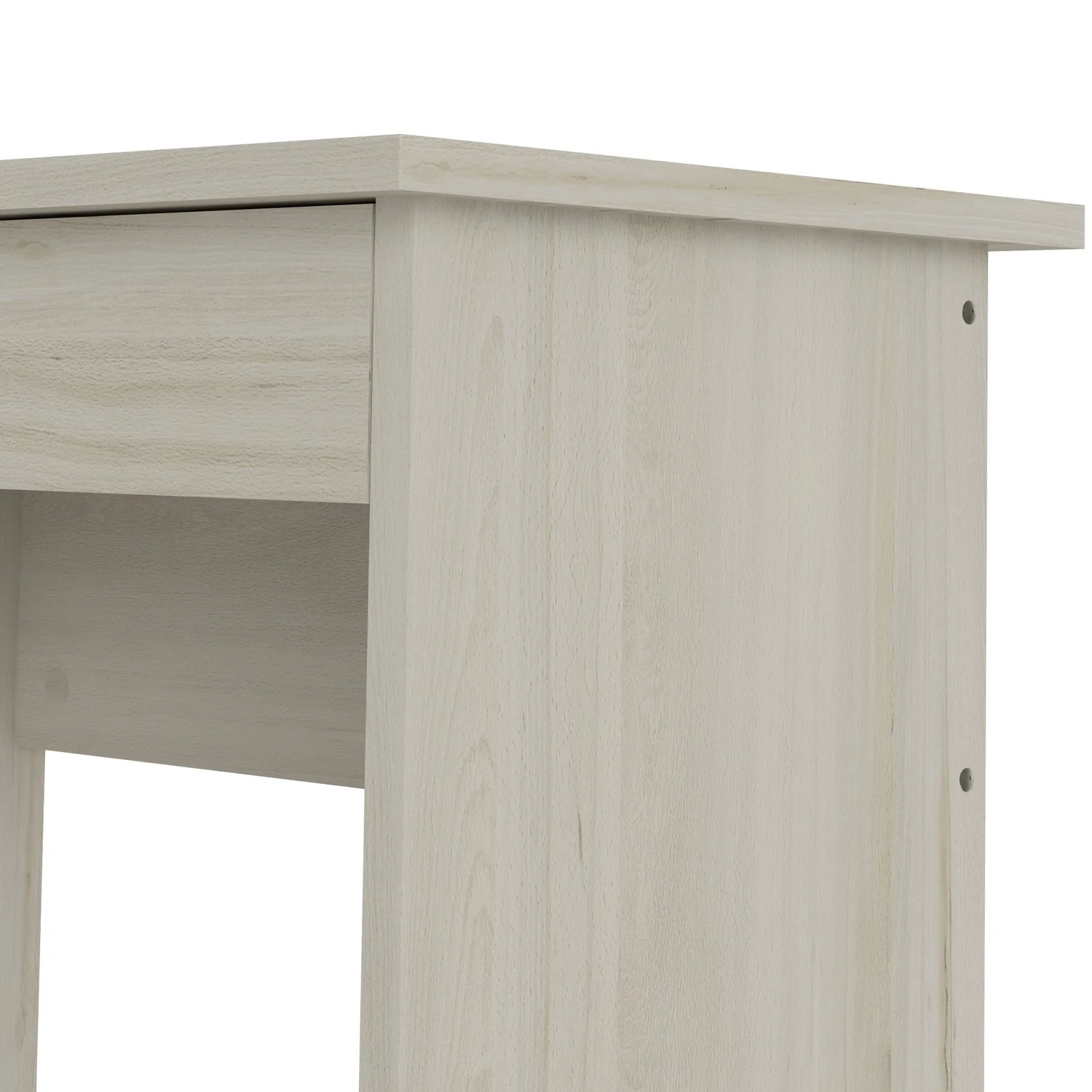Walden Desk with 5 Drawers, Light Woodgrain color