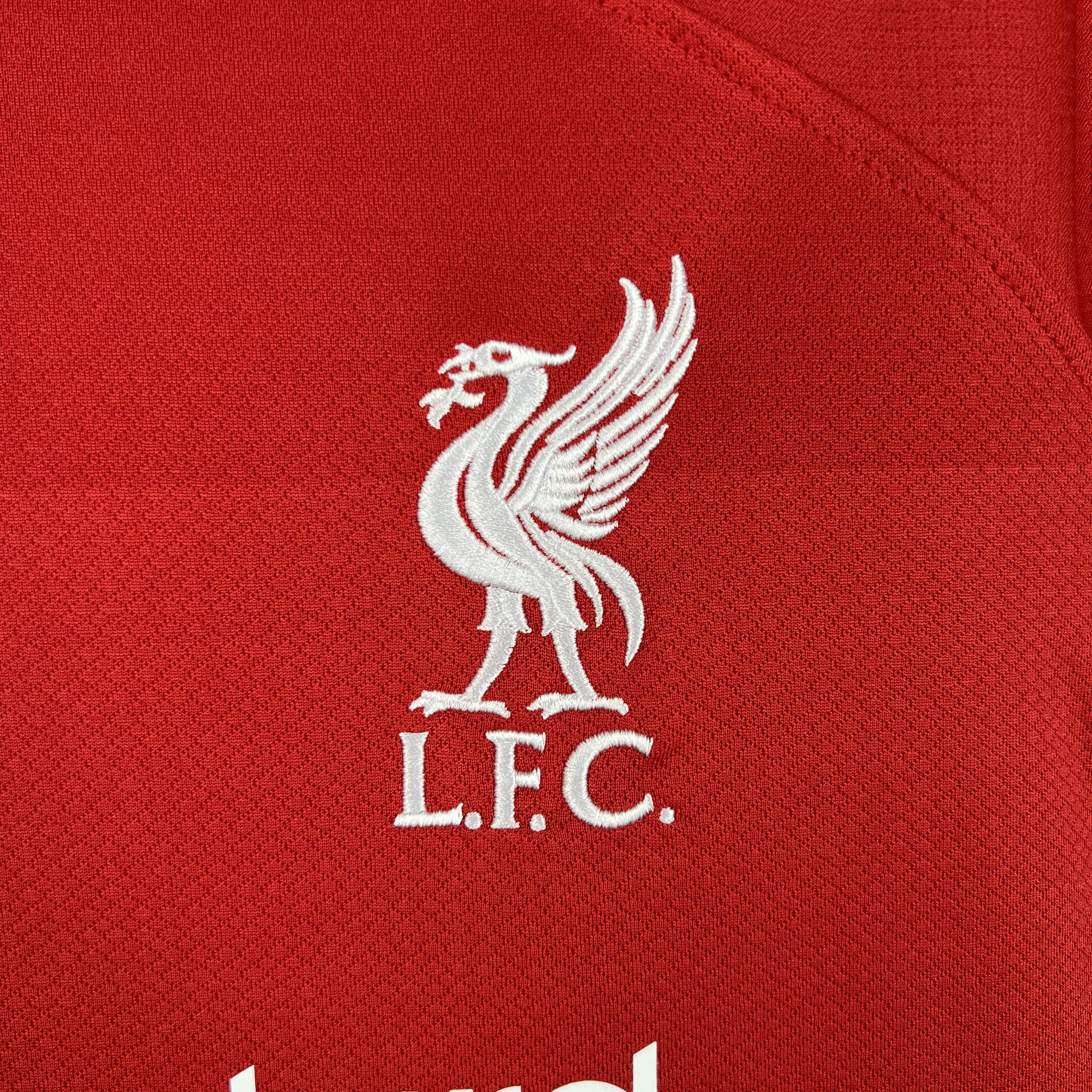 2023/2024 Liverpool home jersey.