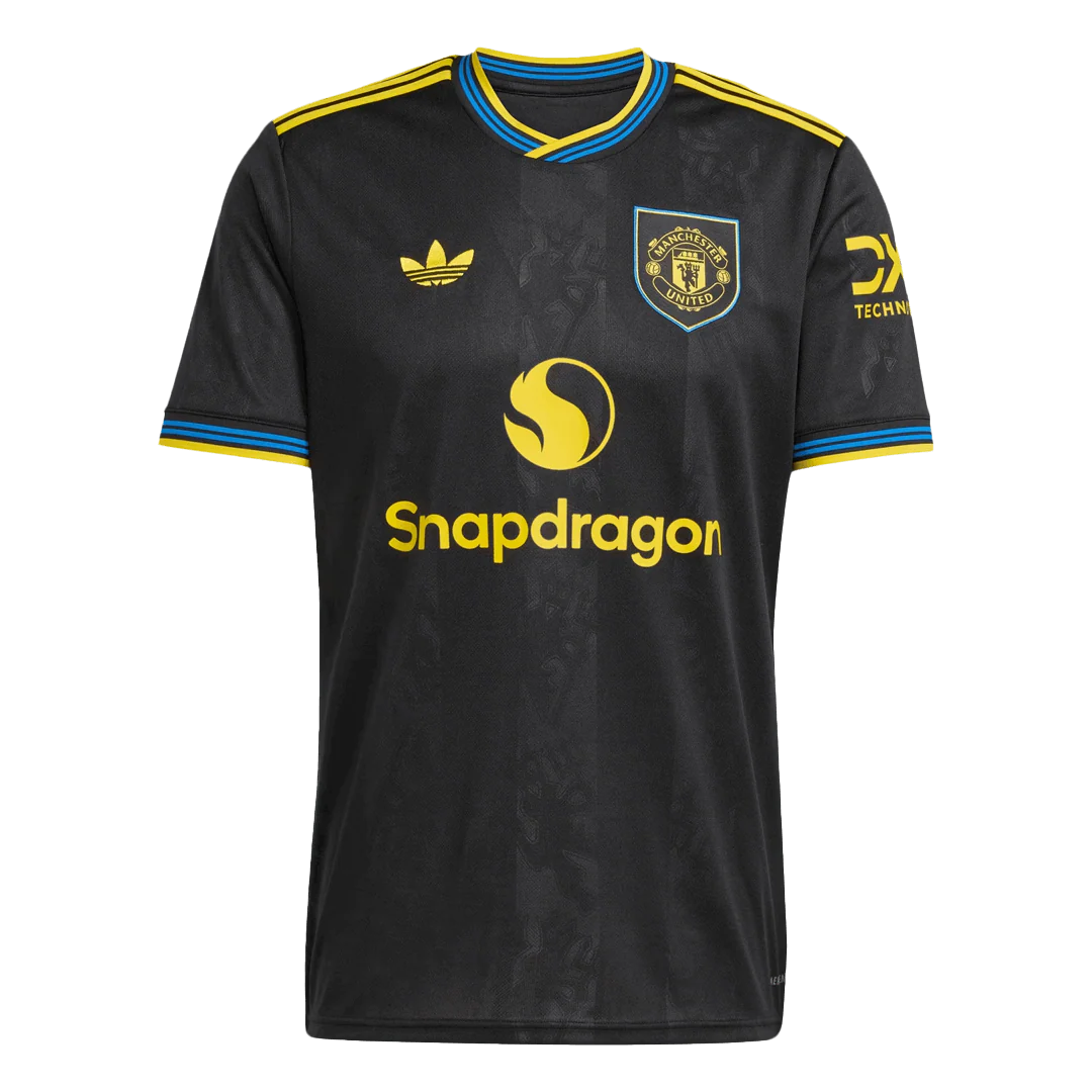B.FERNANDES #8 Manchester United Third Away Soccer Jersey 2025/26