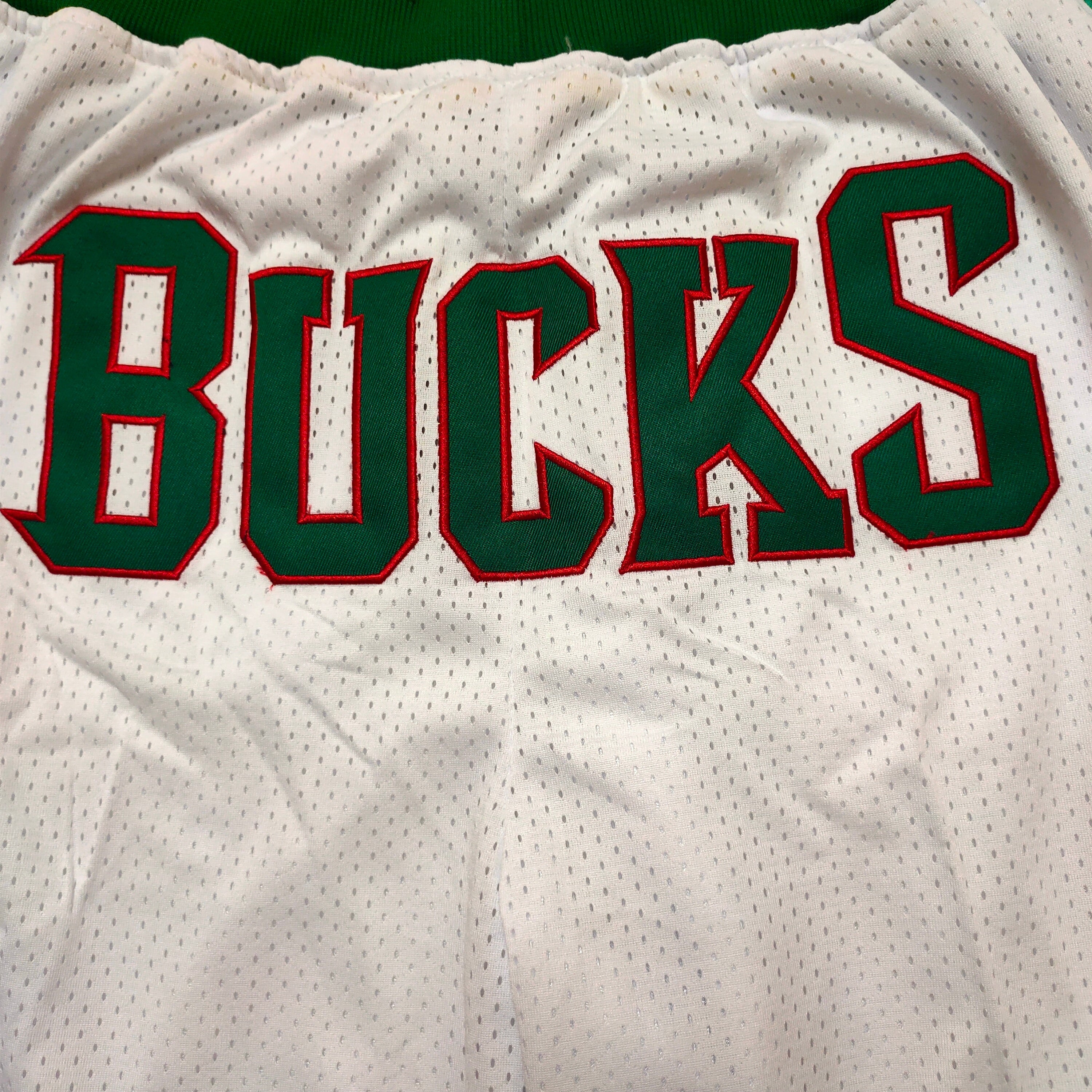 Milwaukee Bucks White Pocket Pants