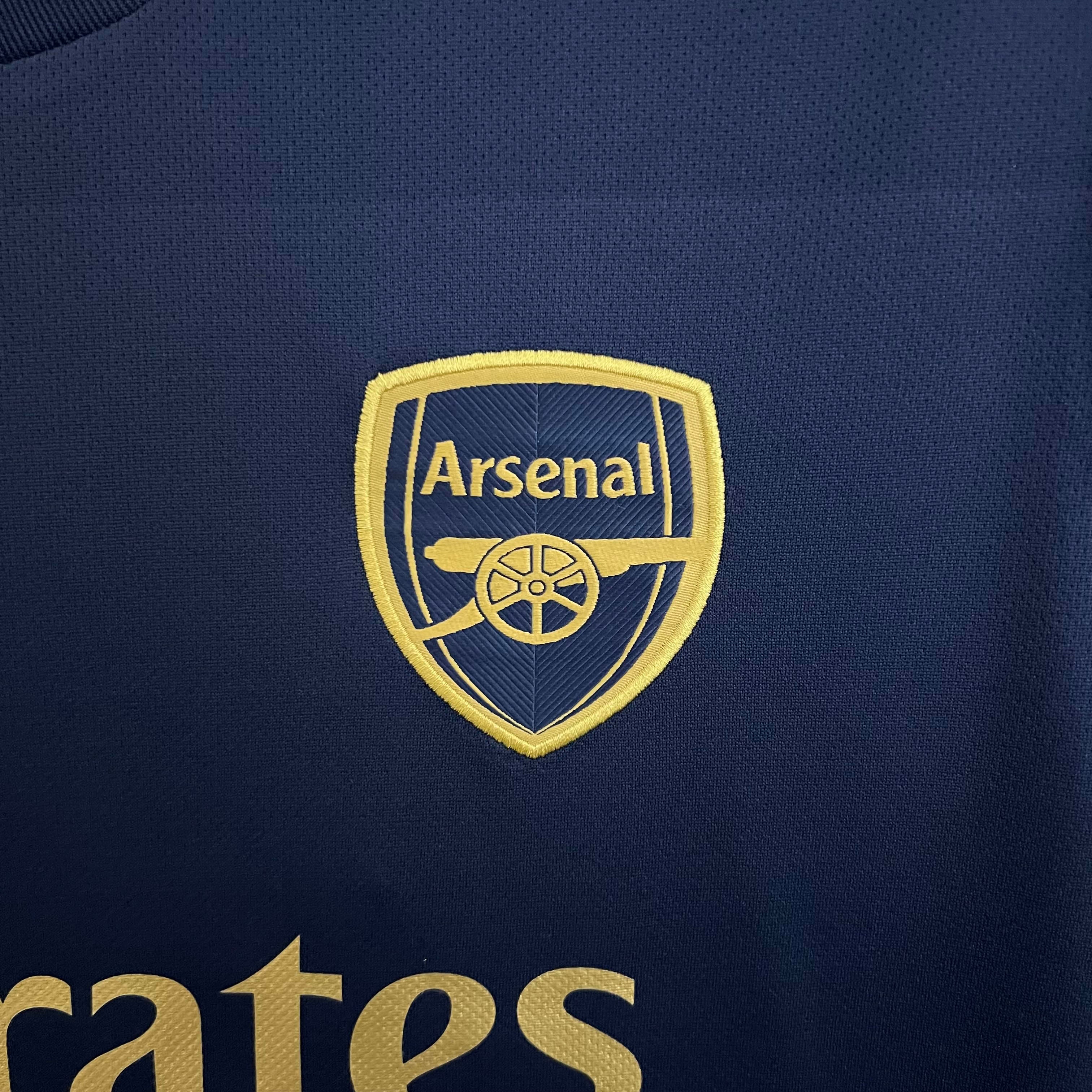 2023 Arsenal French Special Edition Blue Soccer Jersey