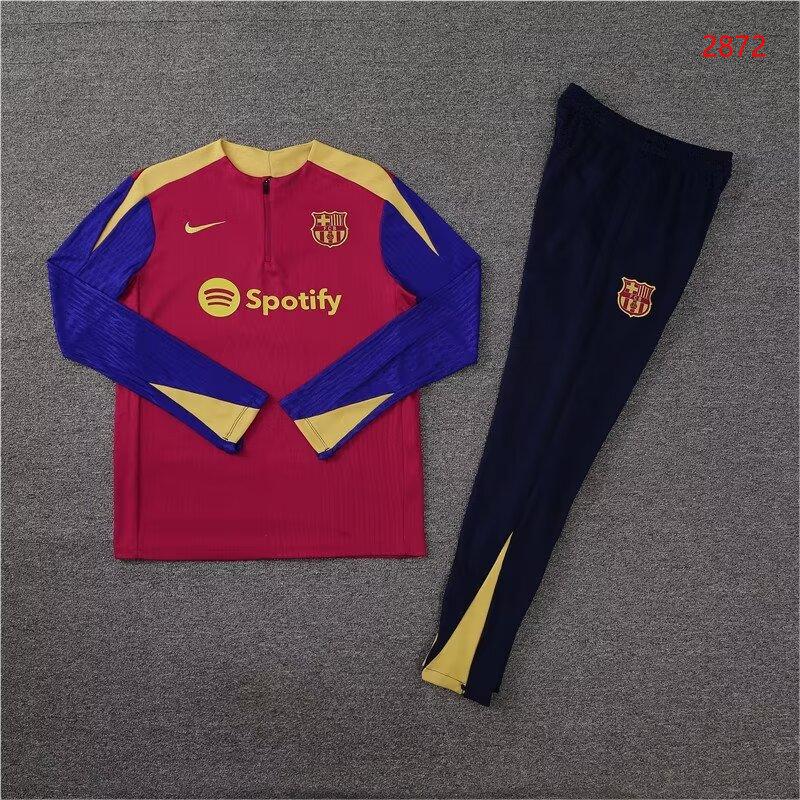 2024/25 Barcelona half-zip training kit