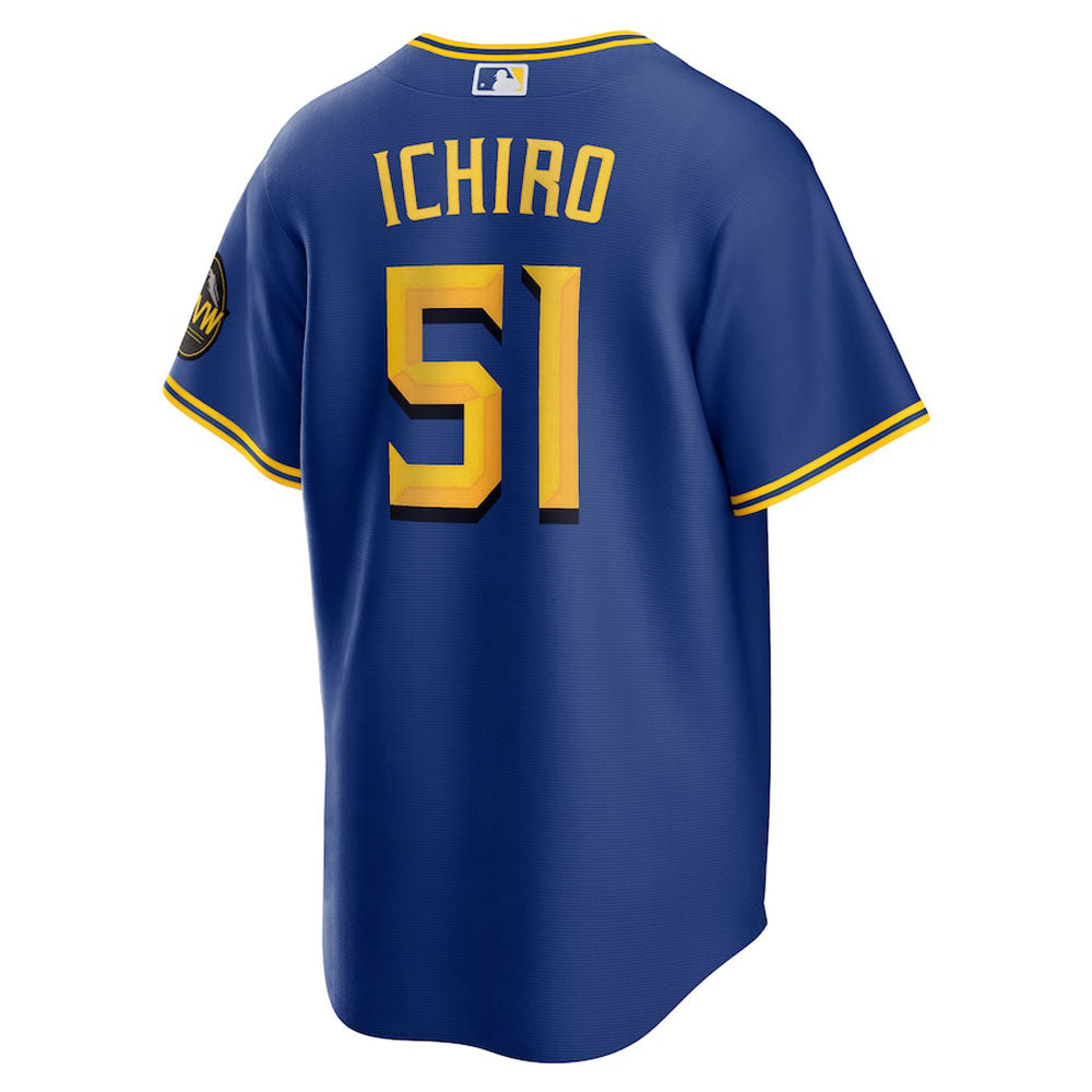 Men's Seattle Mariners Ichiro Suzuki 2023 City Connect Replica Jersey - Royal
