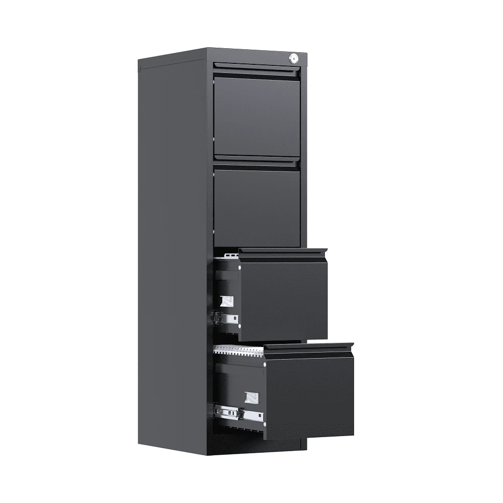 SUPEER White Metal Lateral File Cabinet with Lock, Large Capacity Metal Storage File Cabinet for Letter/Legal A4 Size, Wide File Cabinet for Office Home, Assembly Required