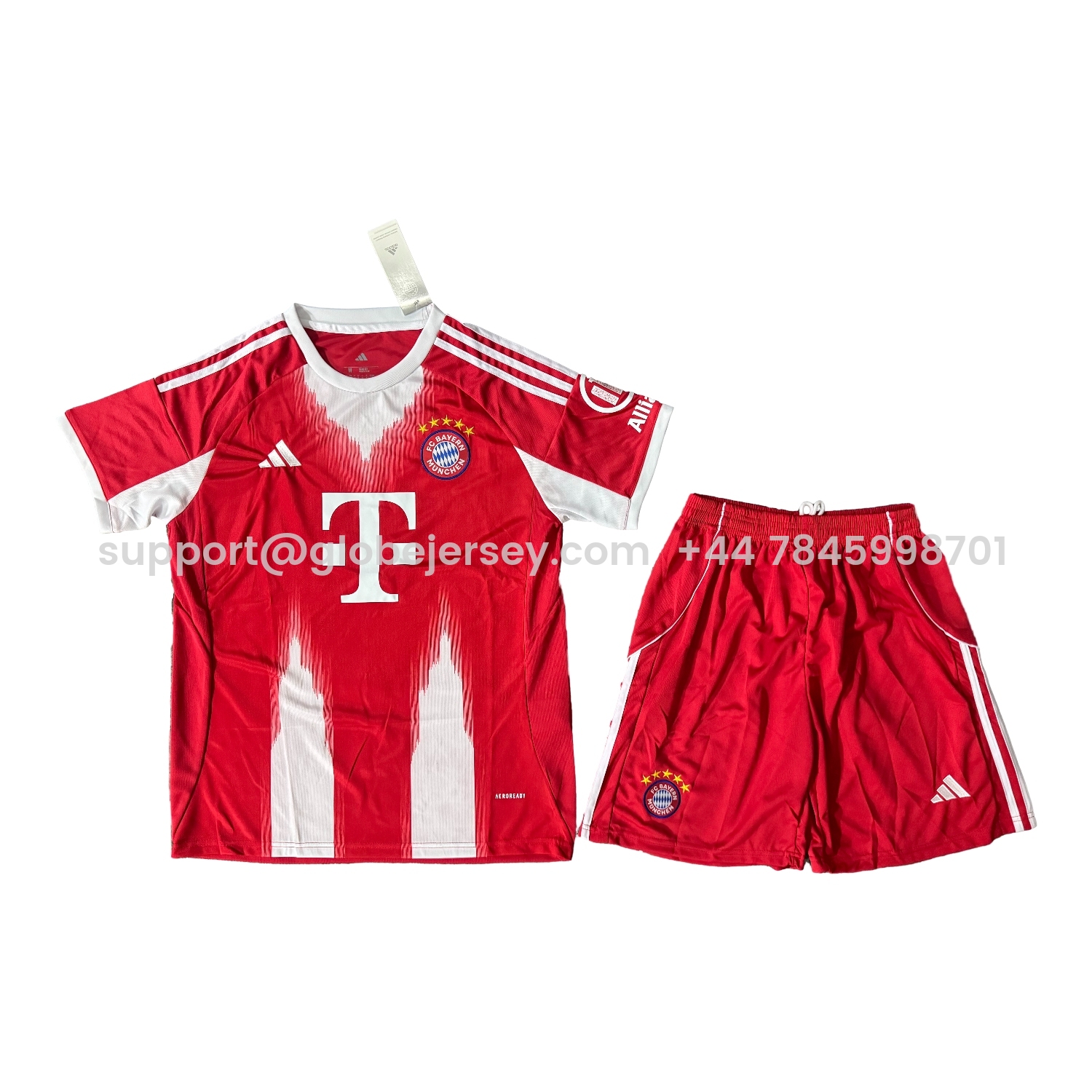 Bayern Munich 25-26 Home Men's Adult Jersey Set - Fans Version