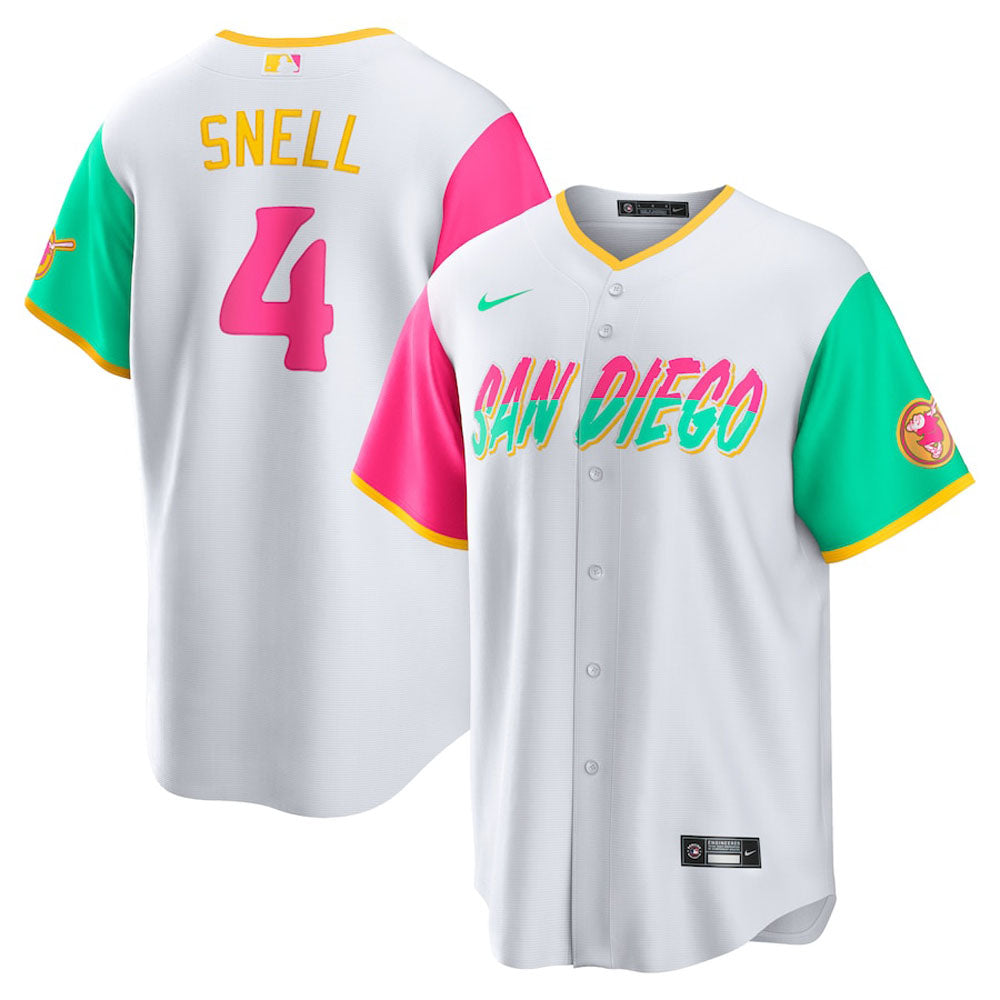 Men's San Diego Padres Blake Snell City Connect Replica Jersey - White