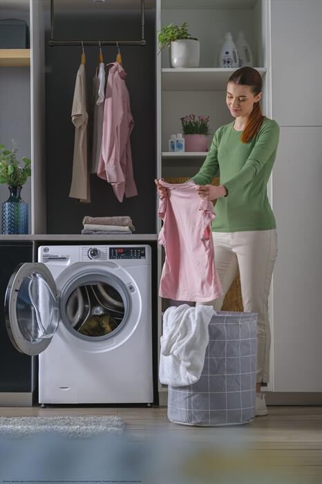 HOOVER - Lavatrice H3WPS4376TAMB6-S 7 Kg Classe A-Bianco