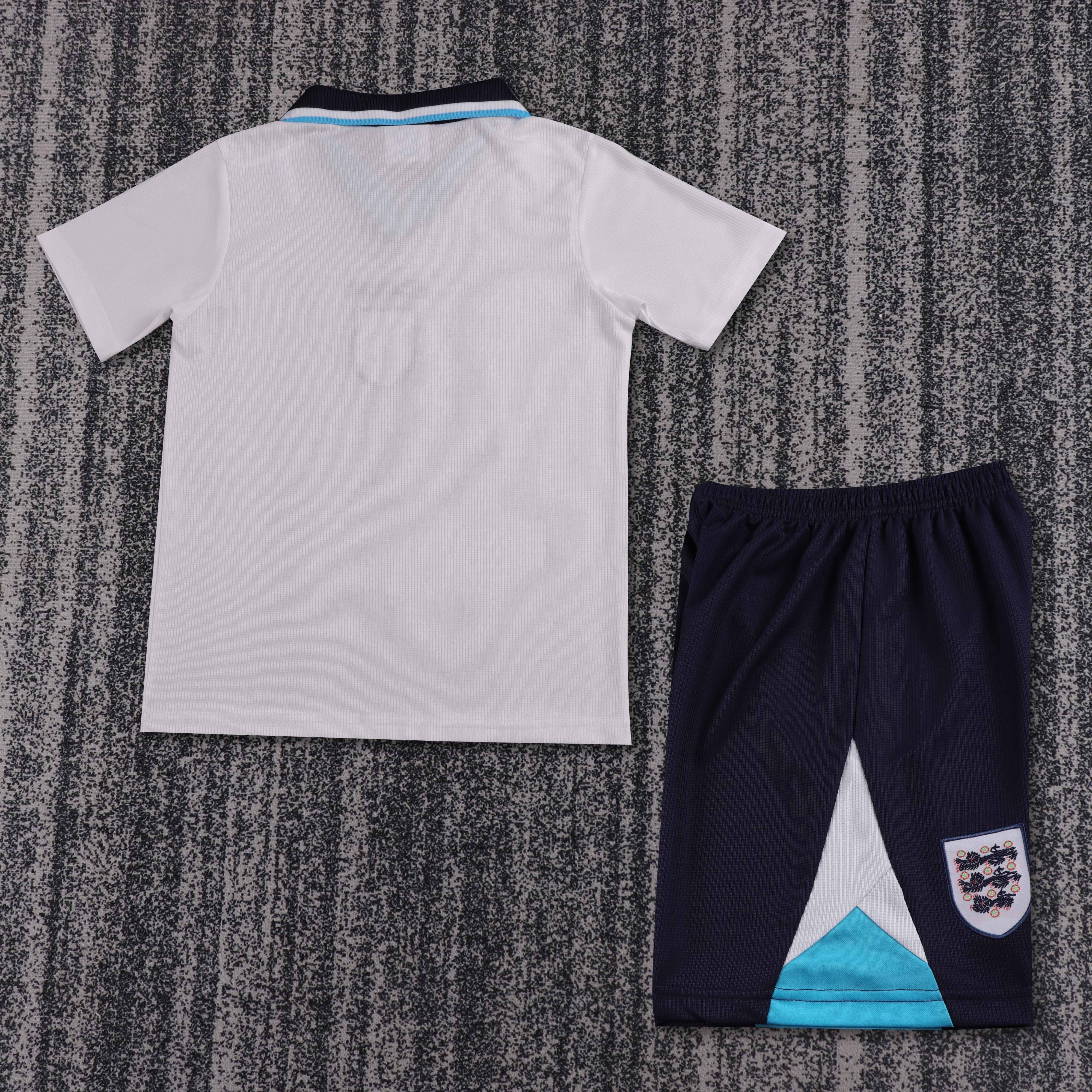 1996 England Home Retro Children's Jersey - Fans Edition