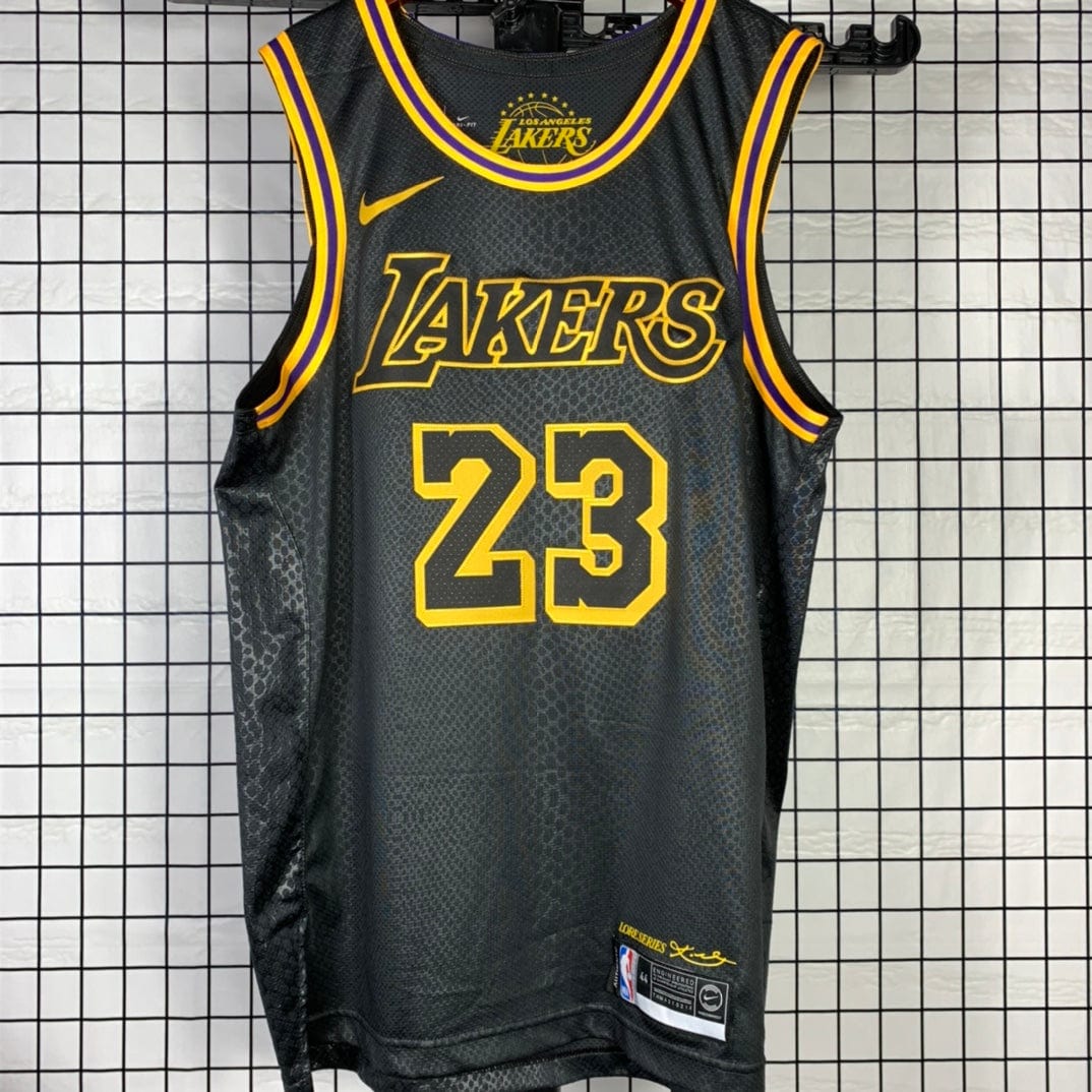 Custom Los Angeles Lakers City Edition AUTHENTIC Jersey