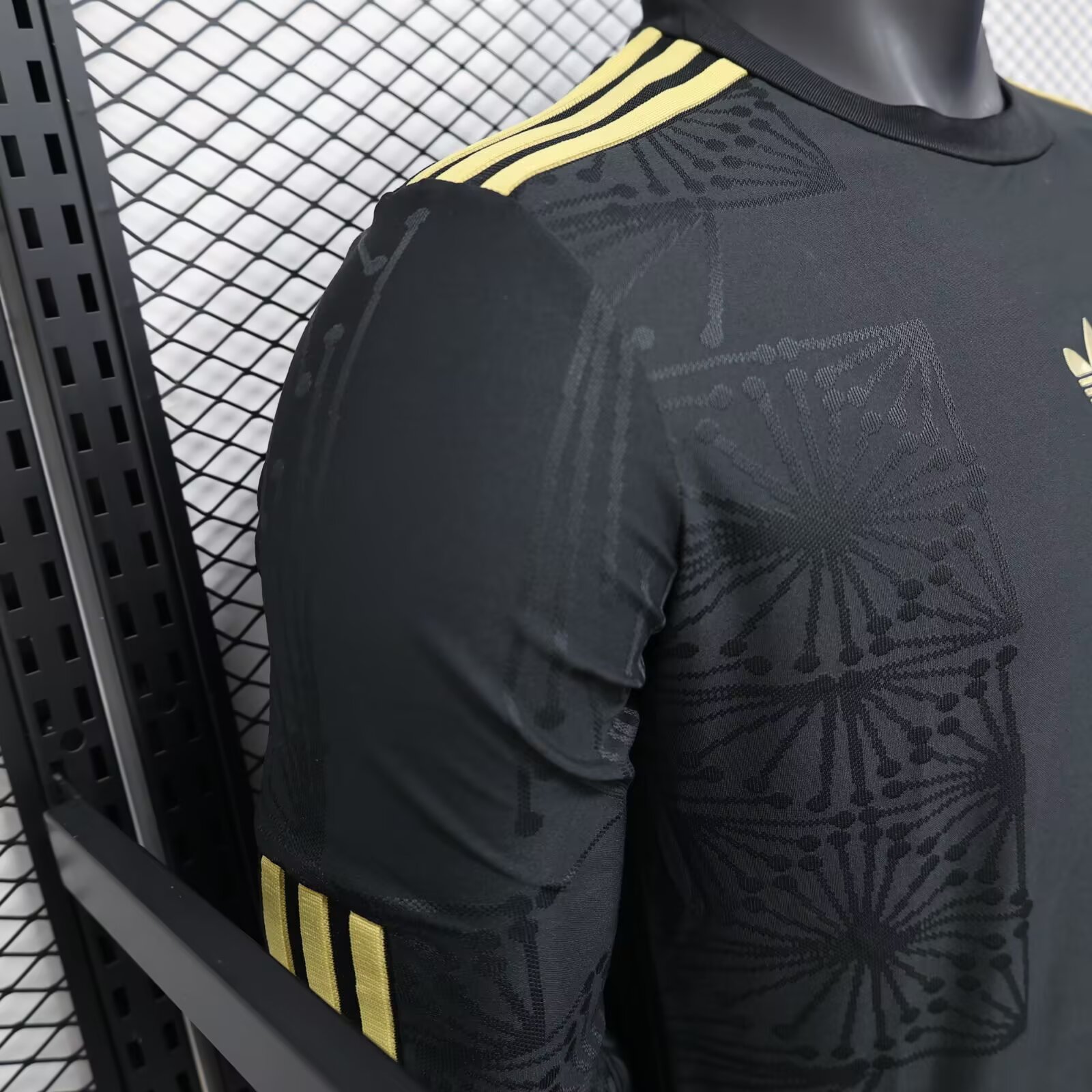 2025-26 Mexico Black Long Sleeve - Jersey - Player Edition