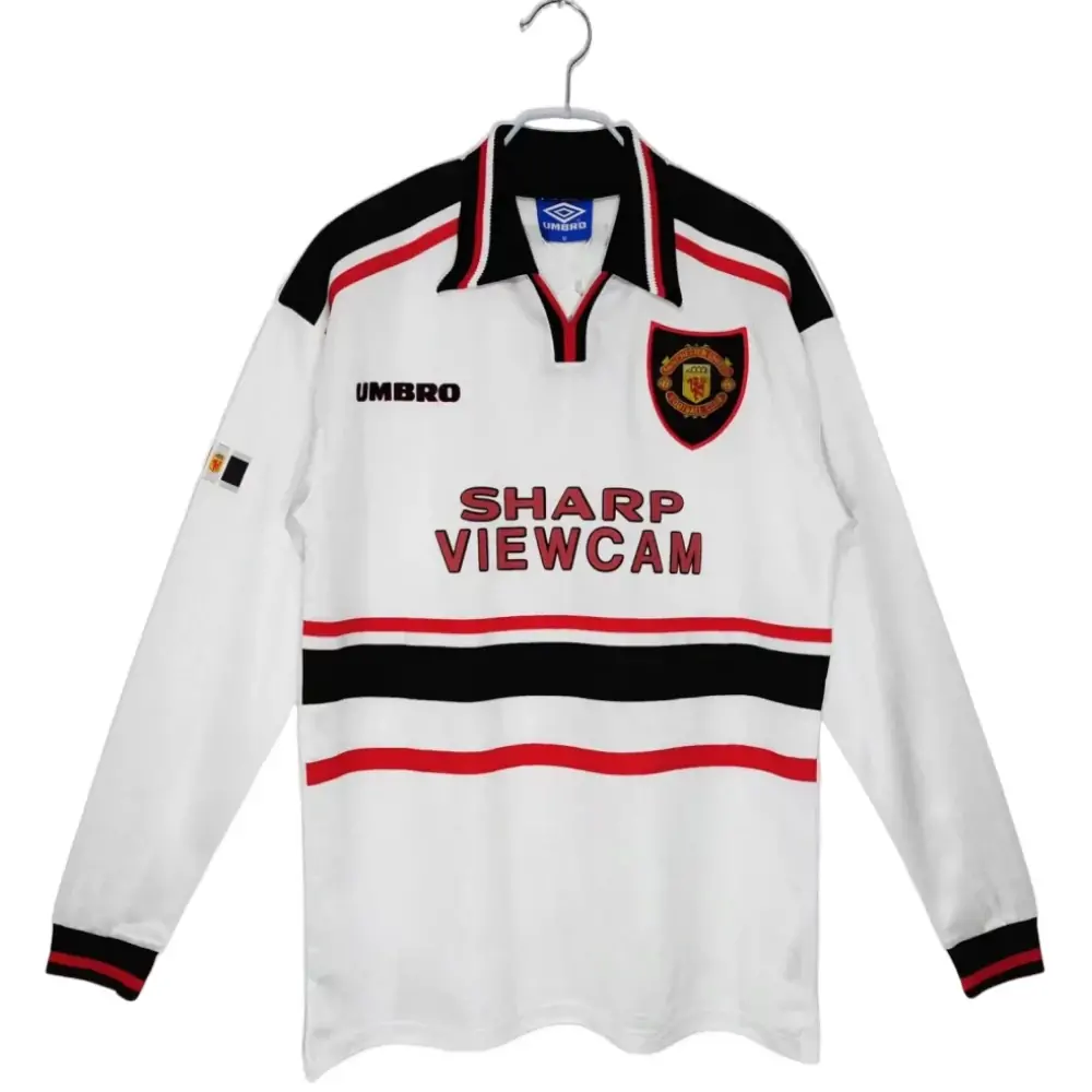 1998/1999 Manchester United away long-sleeved retro jersey