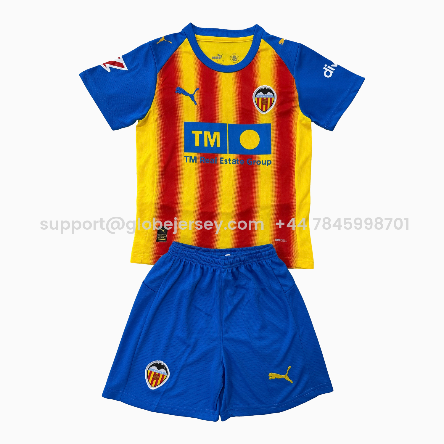 Valencia 25-26 Third Men's Adult Jersey Set - Fans Version