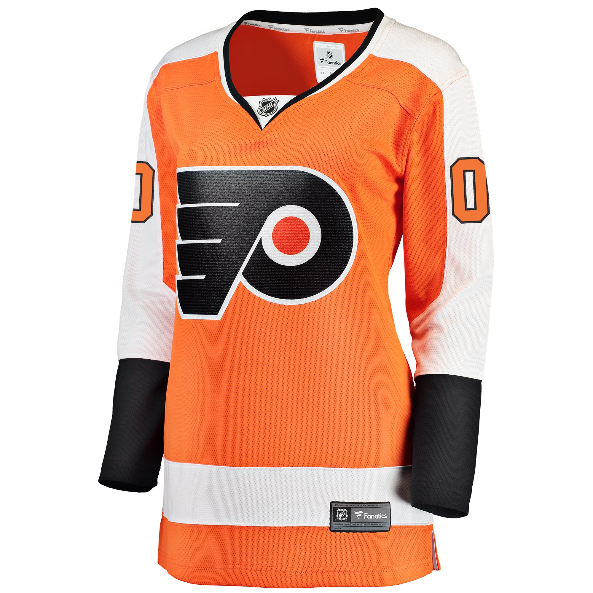 Philadelphia Flyers Fanatics Women’s Home Breakaway Custom Jersey – Orange