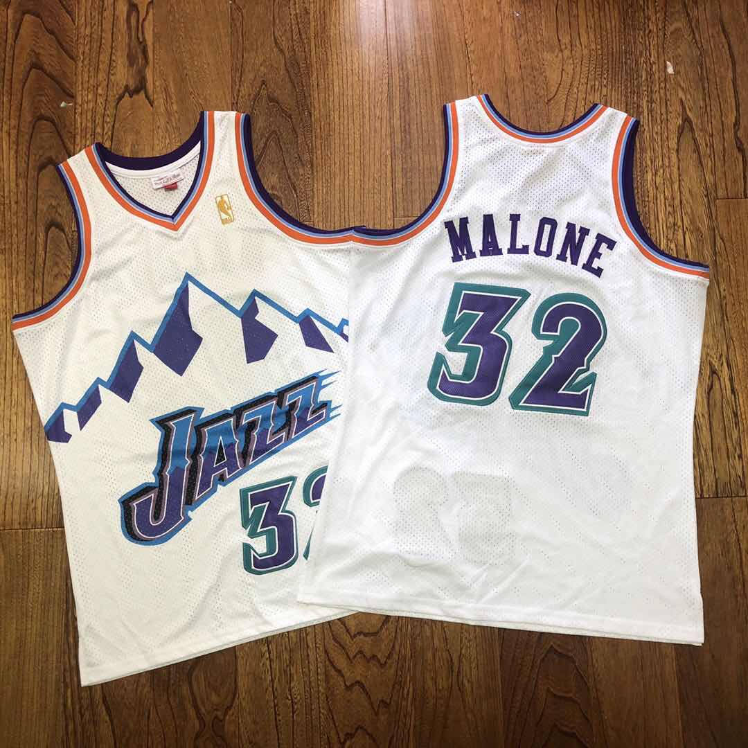 Karl Malone Utah Jazz Throwback Jersey