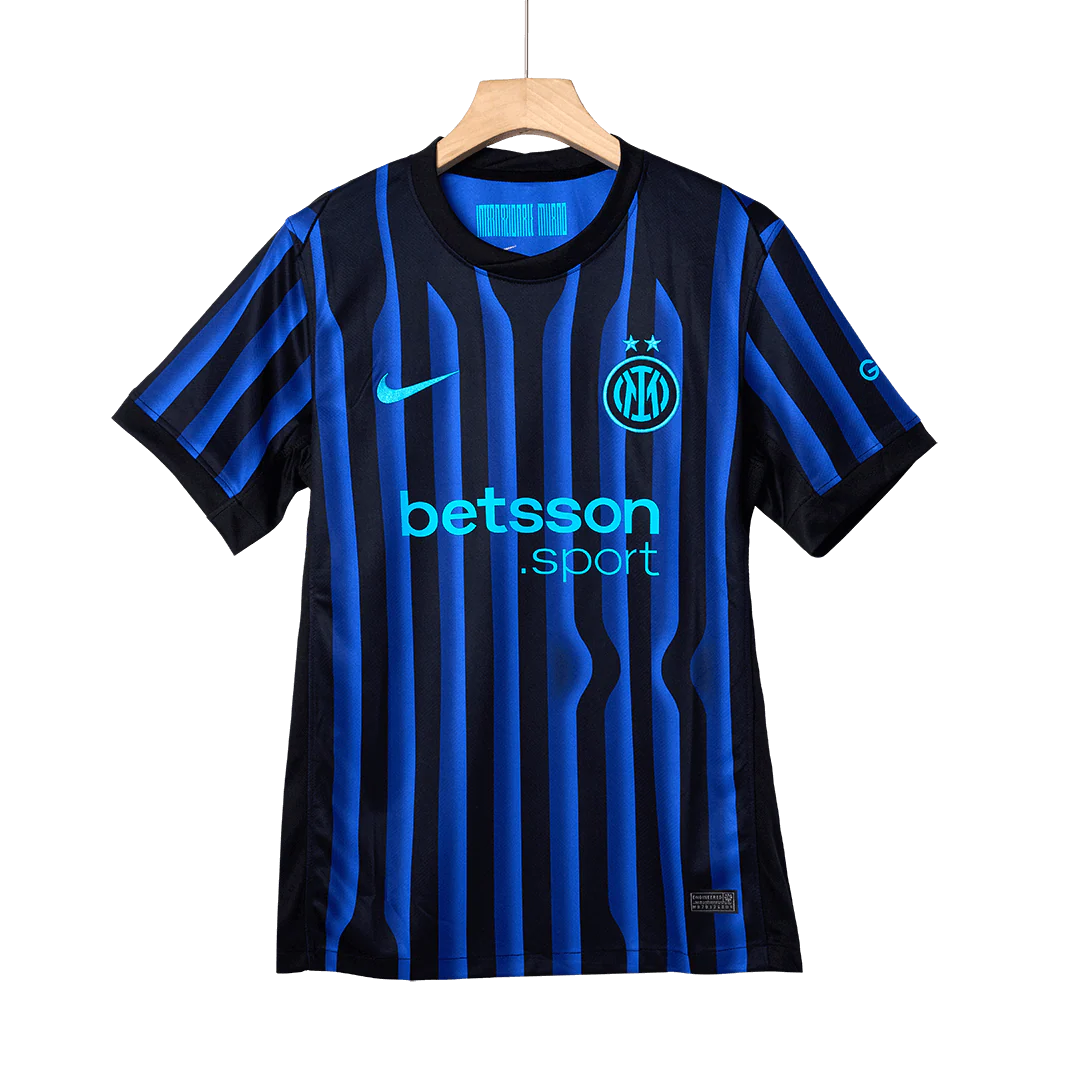 DUMFRIES #2 Inter Milan Home Soccer Jersey 2025/26
