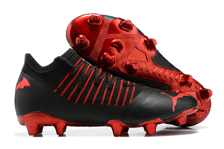 Neymar exclusive: electroplated bottom: waterproof full knitted FG football shoes