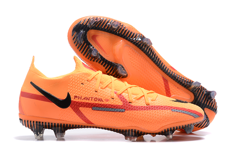 Shock Wave series Nike low-top Phantom GT2 waterproof Recharge all-knit FG football shoes Nike Phantom GT2 Elite FG