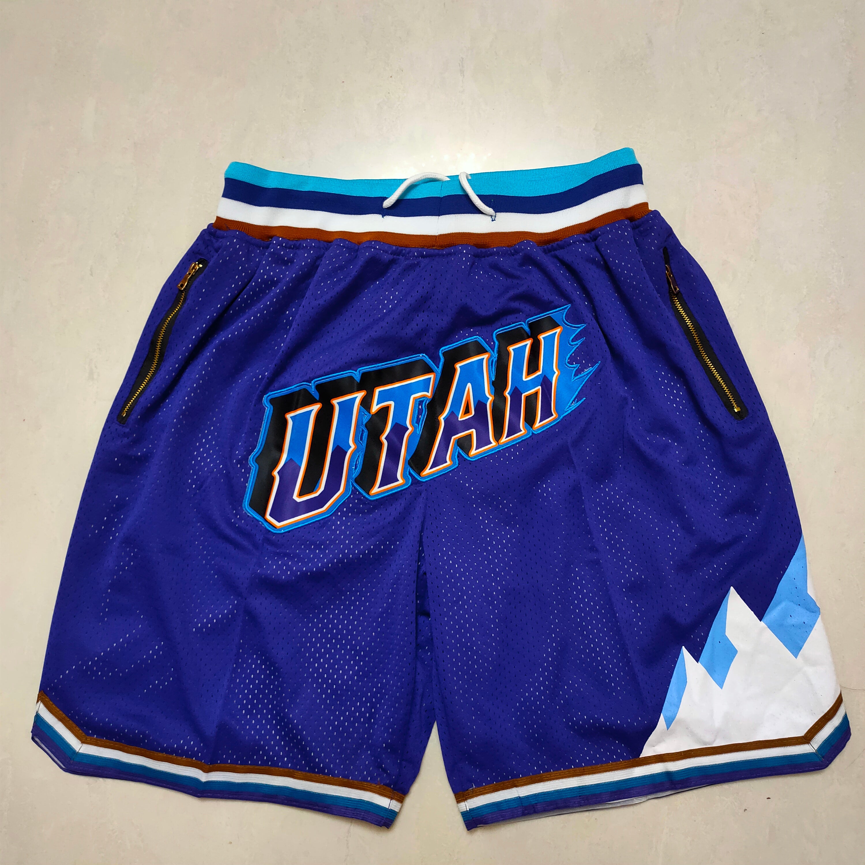 Utah Jazz Snowy Mountains UTAH purple pocket pants