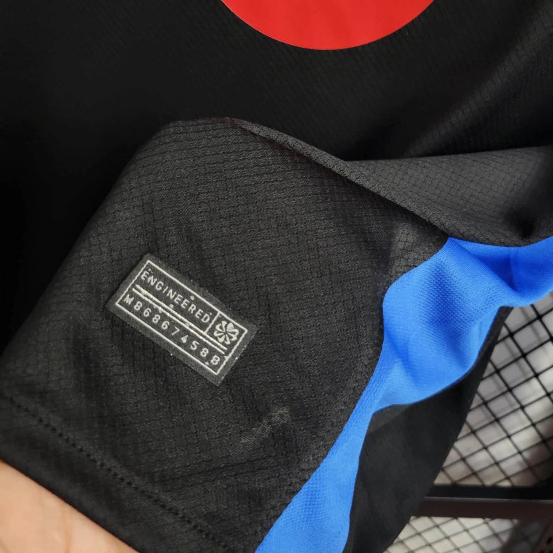 2024/2025 Long Sleeve Barcelona Away Soccer Jersey 1:1 Thai Quality