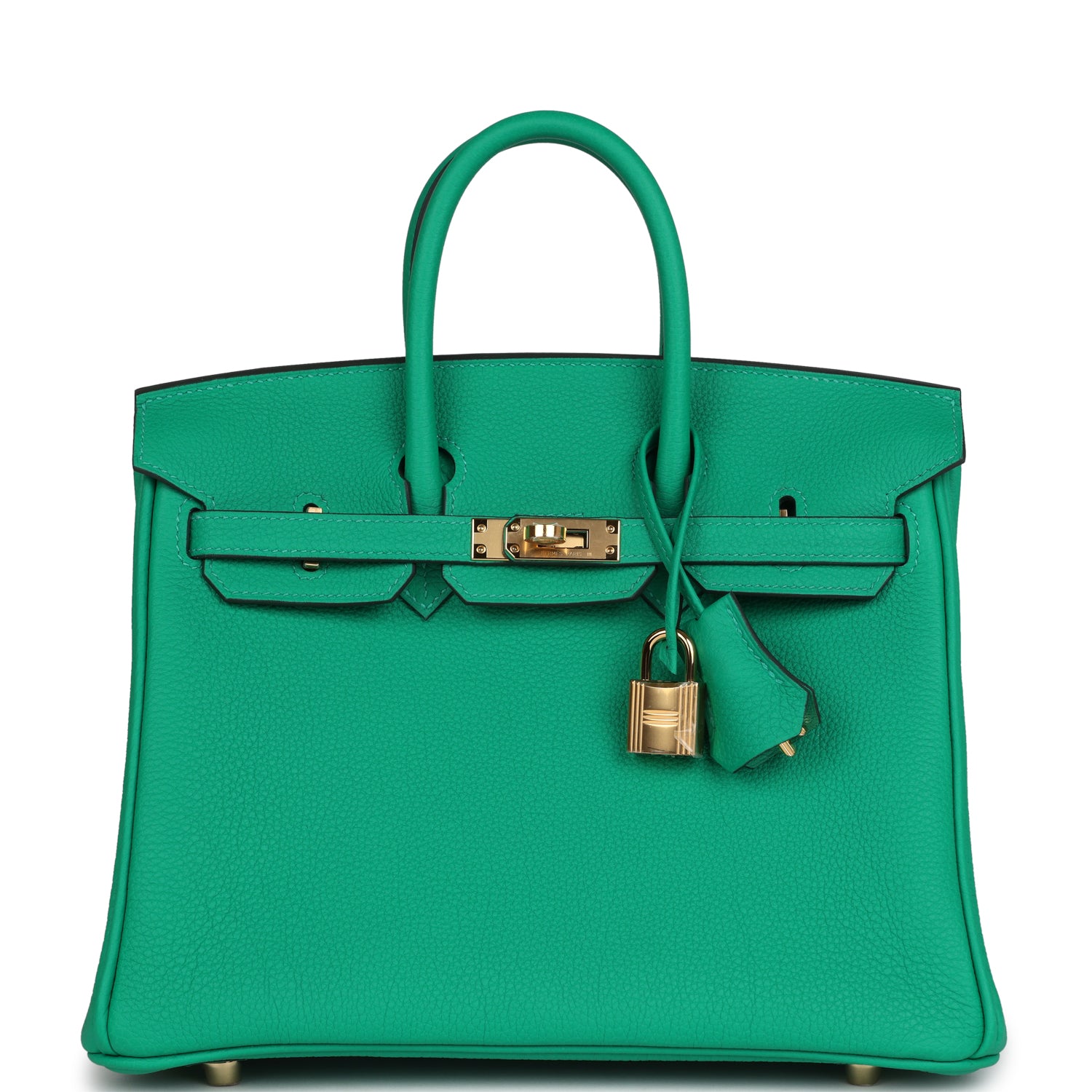 Birkin 25 Menthe Togo Gold Hardware