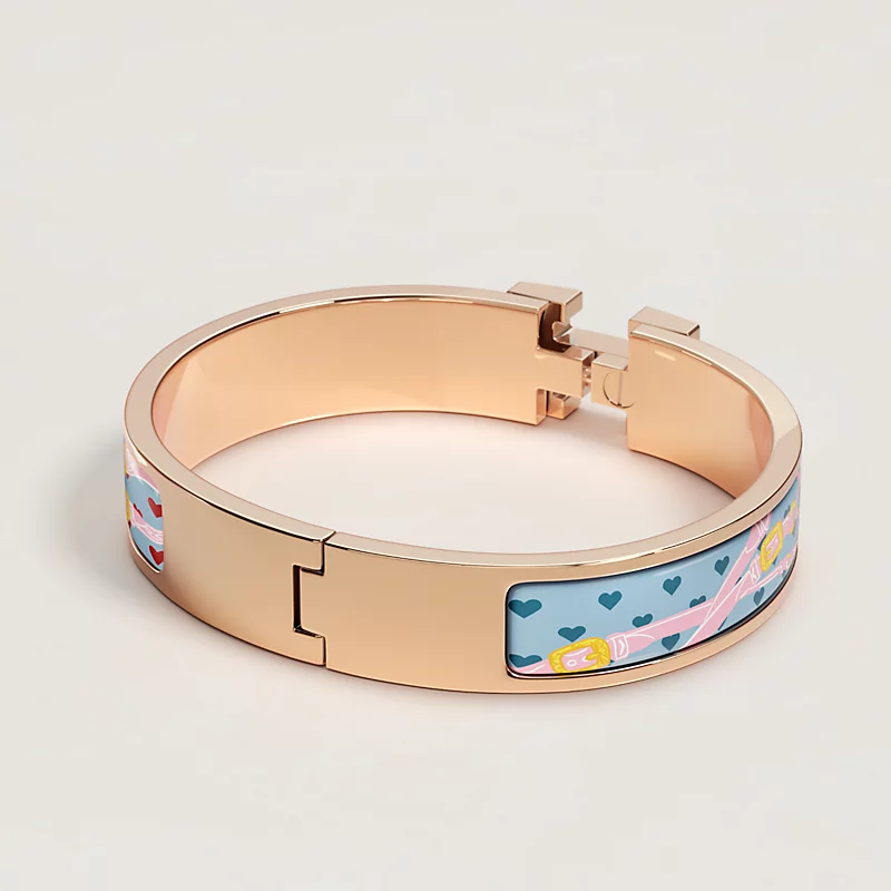 Clic H Love Heart Gorgeous Bridle Bracelet