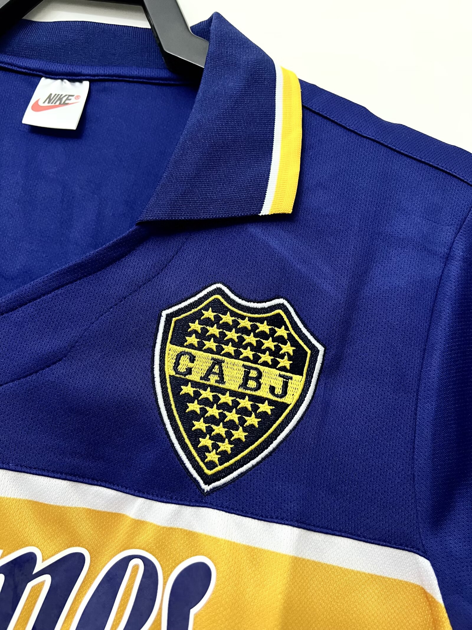 1996/97 Boca Home Retro Jersey - Fans Edition
