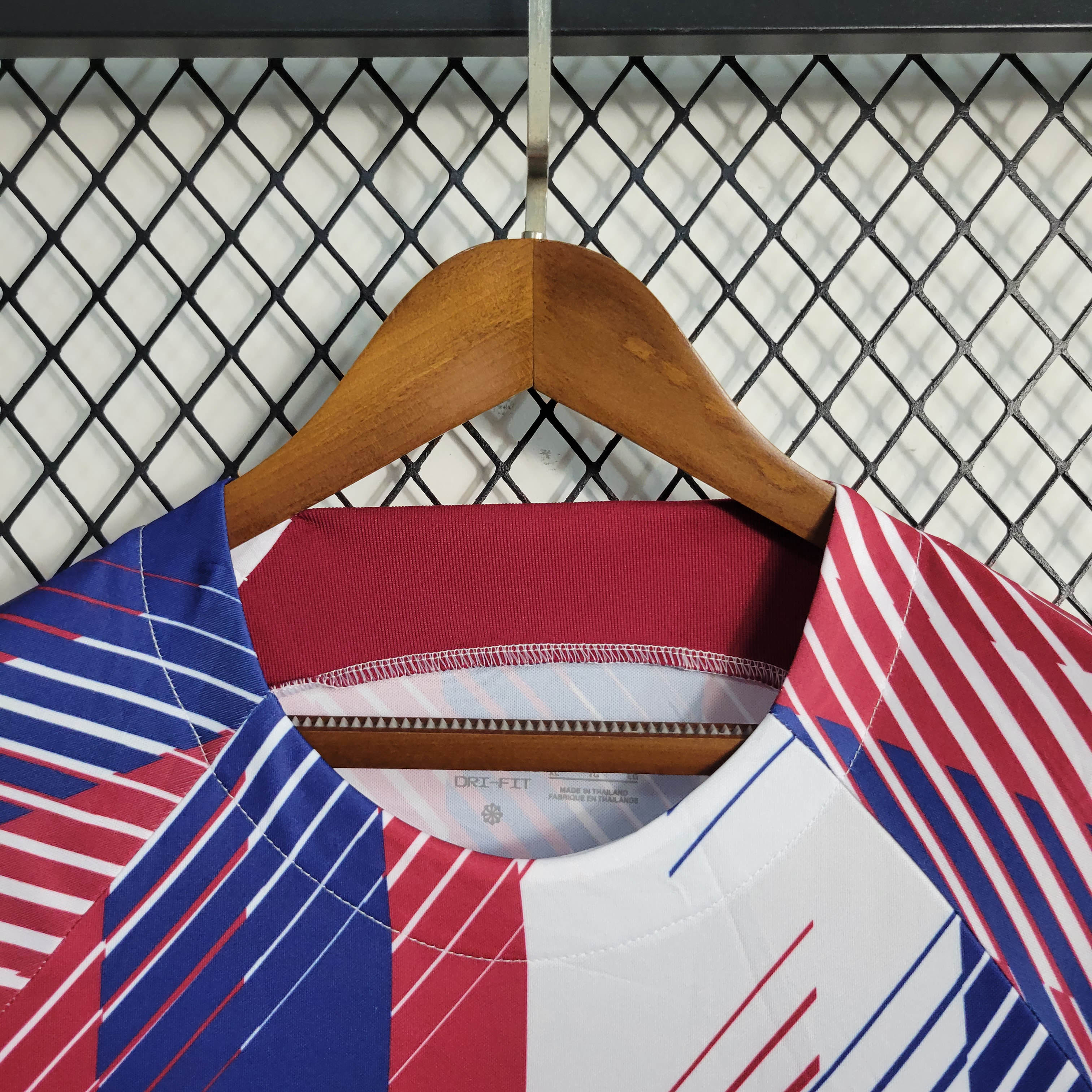 2023/2024 Barcelona Training Wear Red White Blue Jersey - Fans Edition