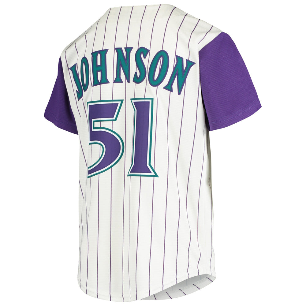 Youth Arizona Diamondbacks Randy Johnson Alternate Cooperstown Collection Player Jersey - Cream