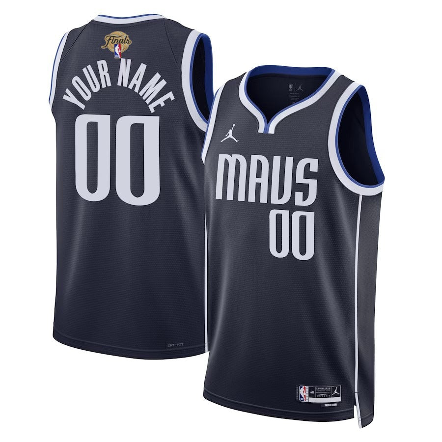 复制Custom Dallas Mavericks NBA Finals 2024 Jersey