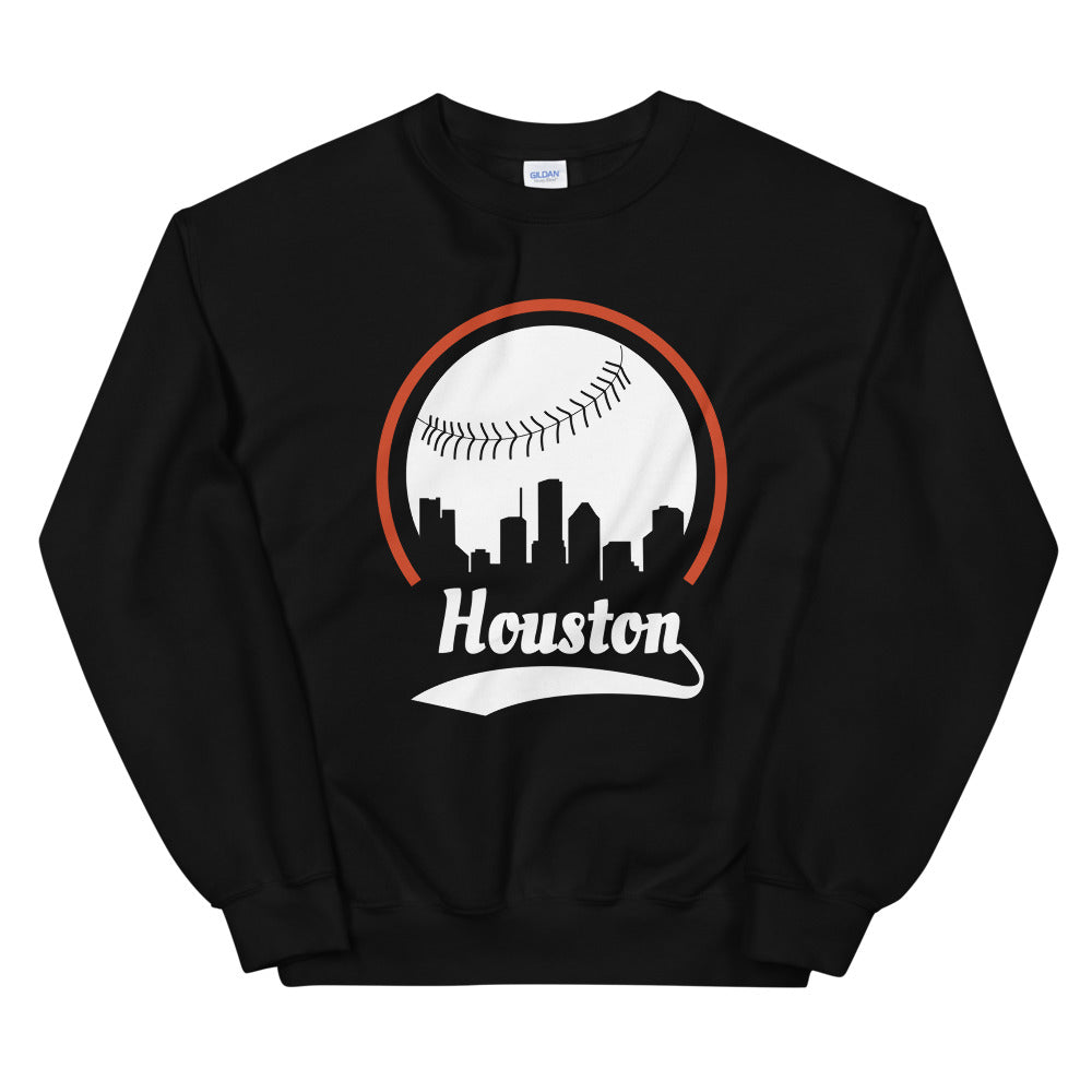 Unisex Houston Astros Baseball Crewneck Sweatshirt
