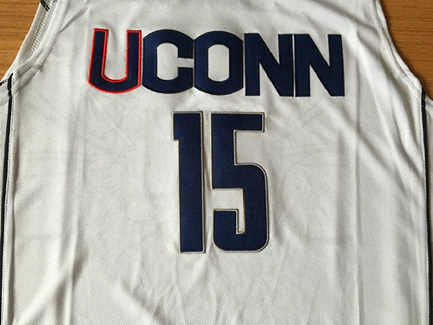 NCAA University of Connecticut No. 15 Kemba Walker White Jersey