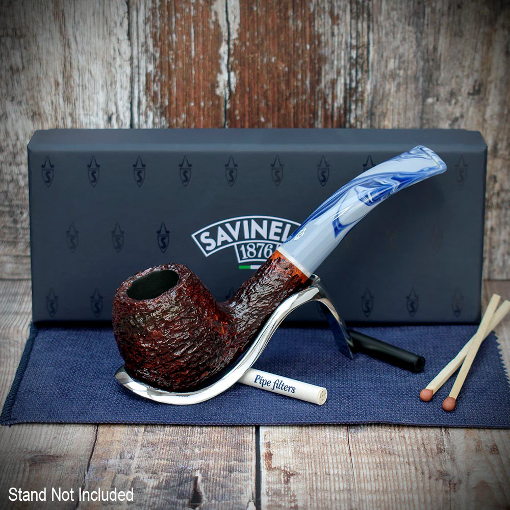 Savinelli Oceano Rusticated Briar Pipe- Shape 626
