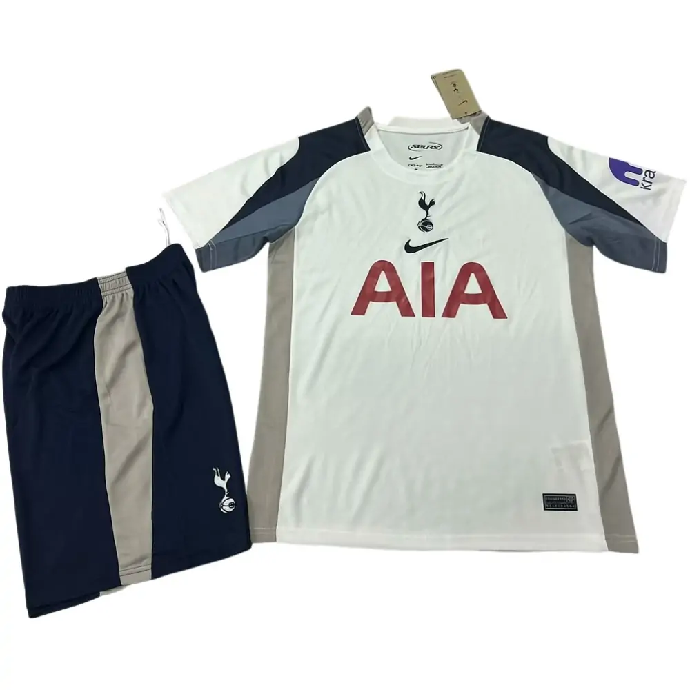 2025-26 Tottenham Hotspur Home Jersey Adult Set - Fans Edition