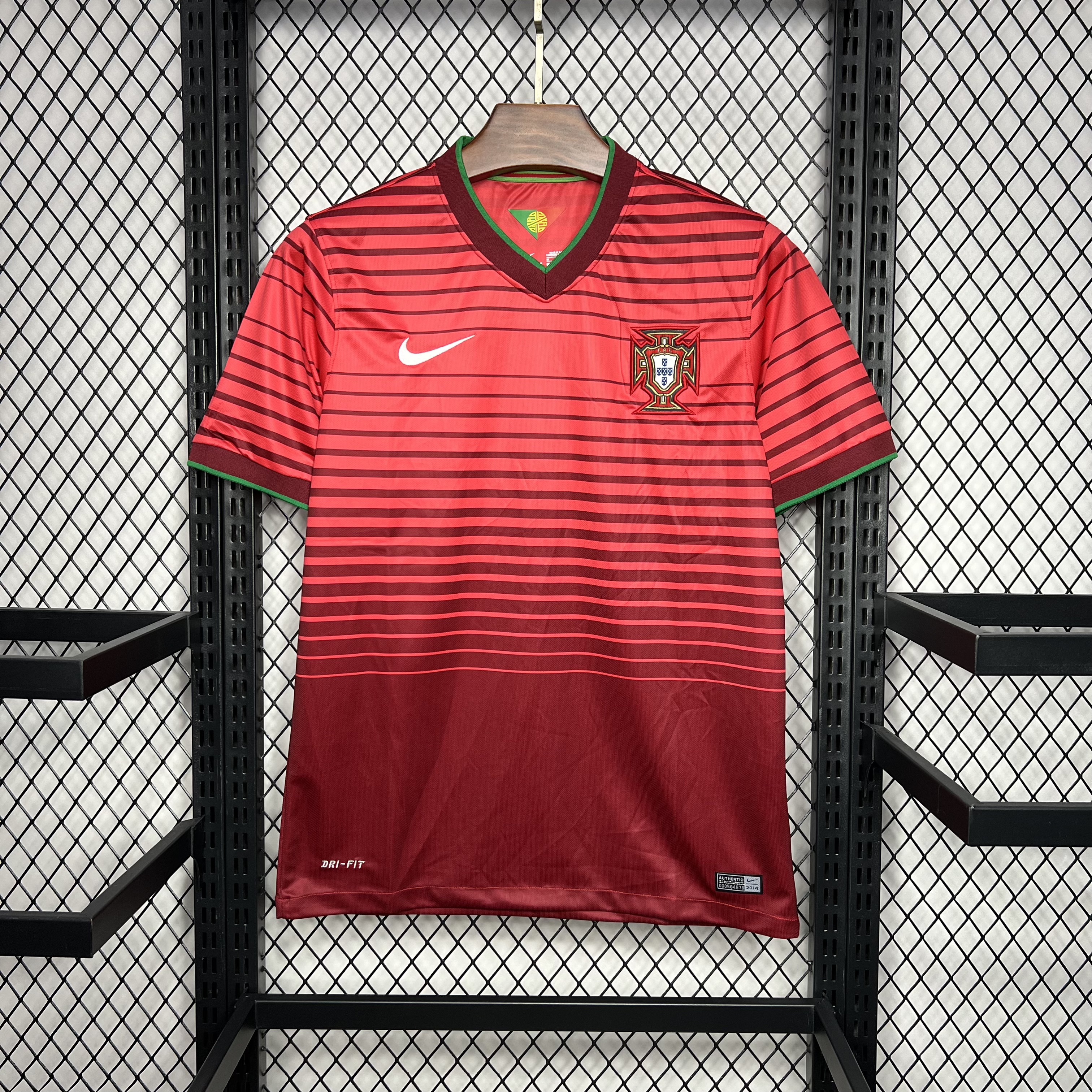 Retro Portugal 2014 Home Stadium Jersey