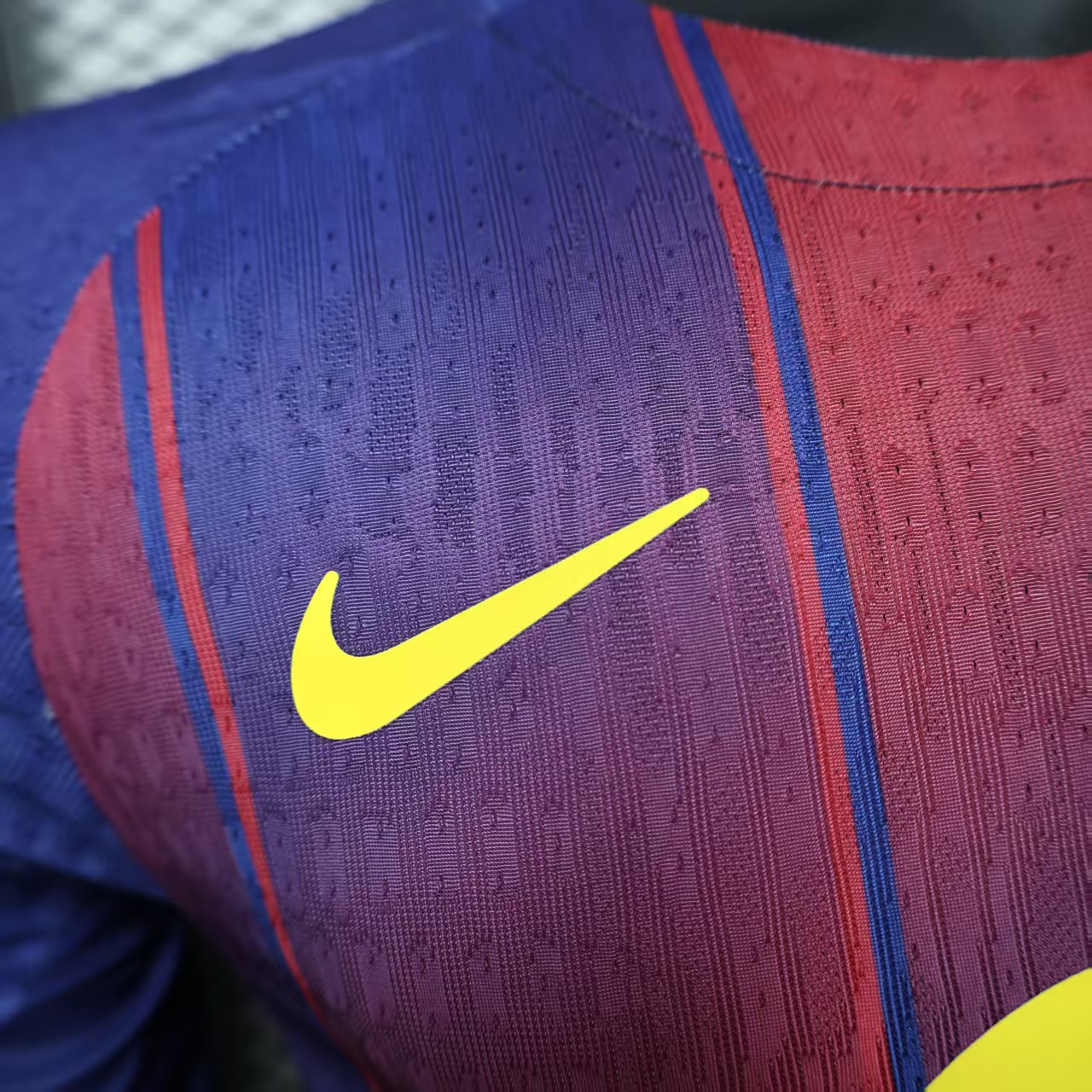 2025-26 Barcelona Home Long Sleeve Jersey - Player Edition