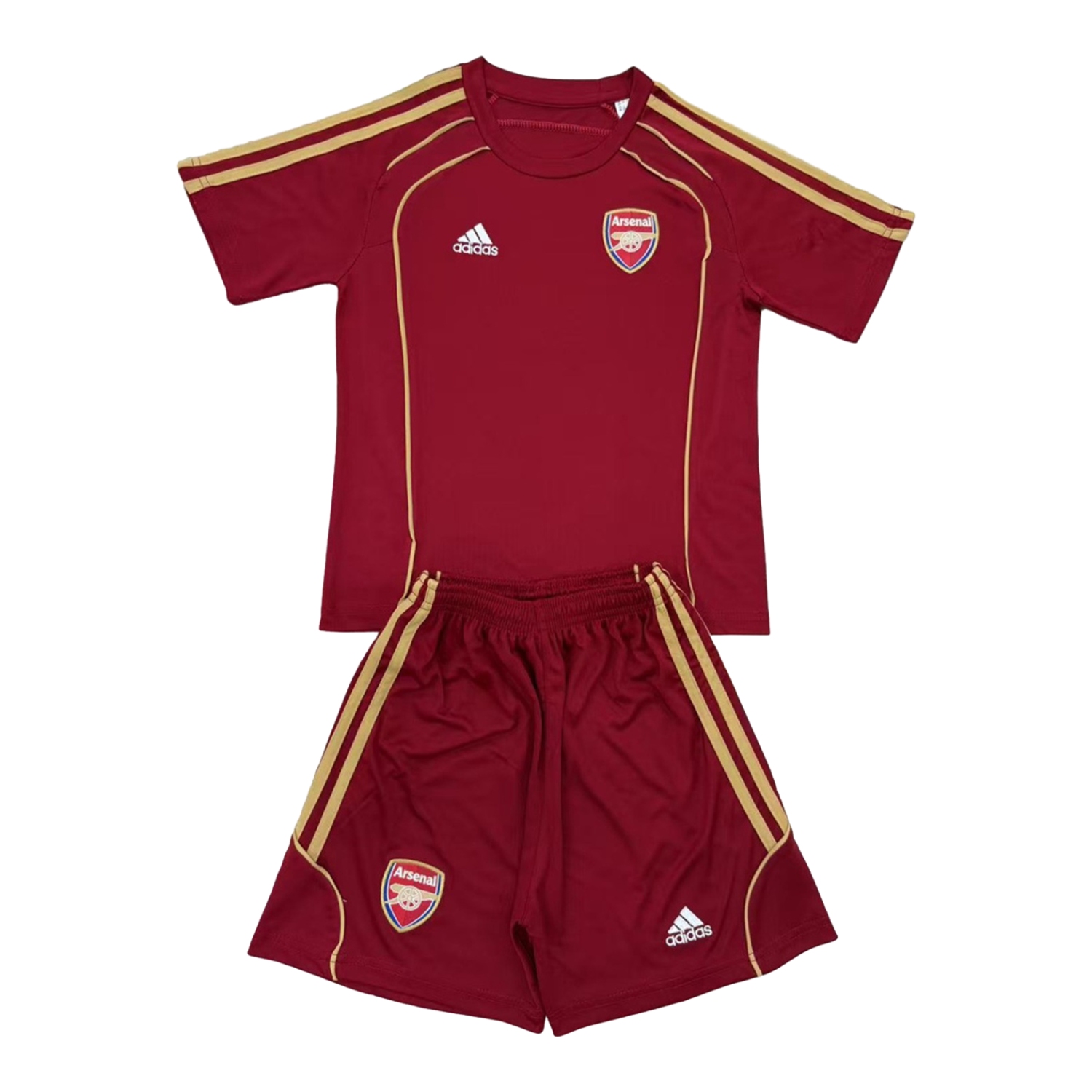 Arsenal 25-26 Urban Purtist Throwback Red Men's Adult Jersey Set - Fans Version