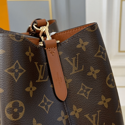 Louis Vuitton Néonoé Mm Monogram Caramel Brown 10.2 Inches M44887