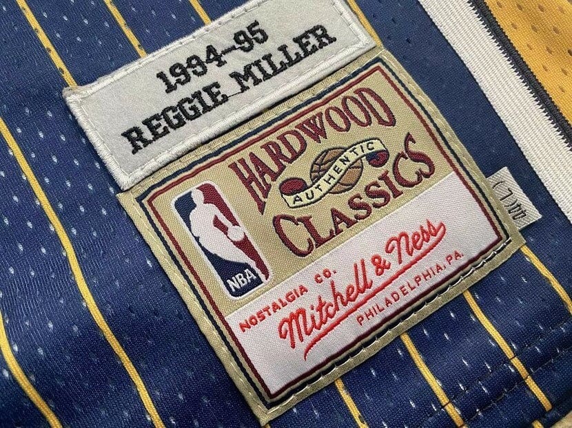 Reggie Miller Indiana Pacers Throwback Jersey