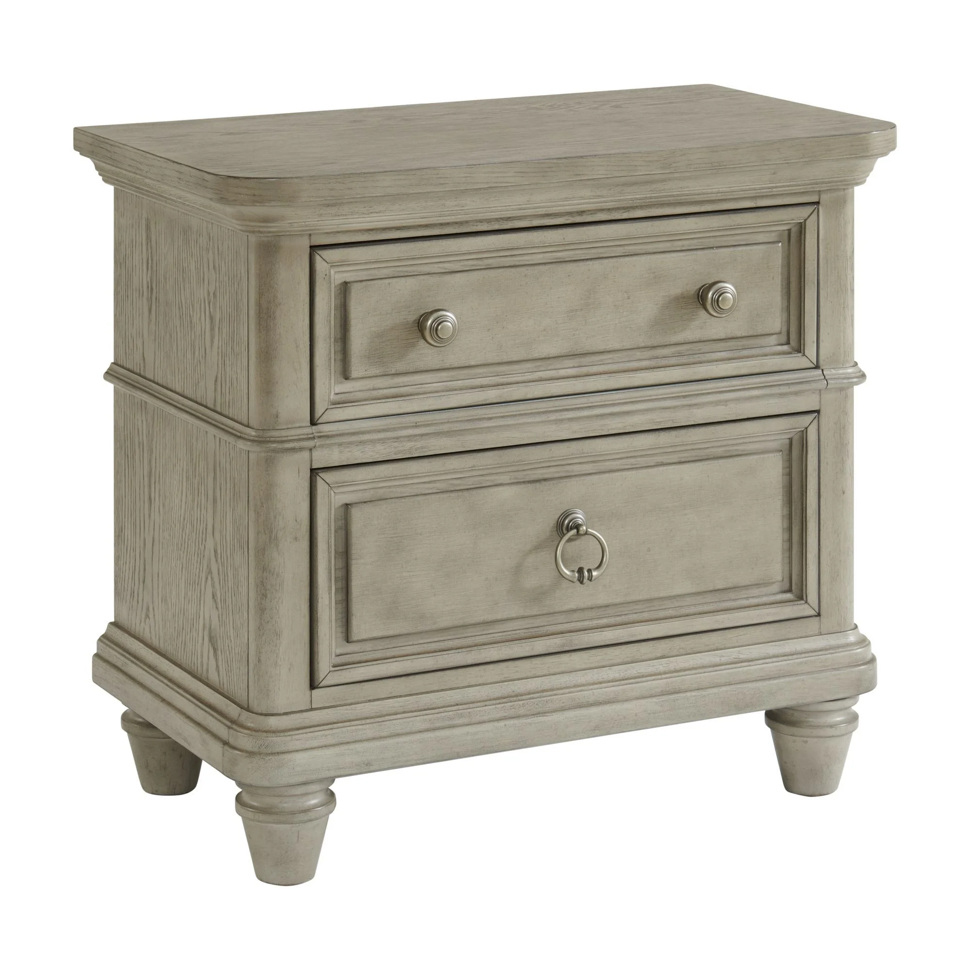 Picket House Furnishings Emiko Queen Panel 5PC Bedroom Set - Grey