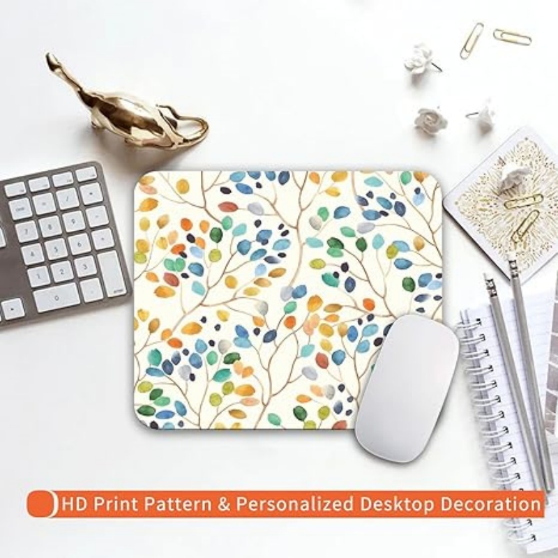 PADARTISAN Square Mouse Pad, Personalized Premium-Textured Custom Mouse Mat Design