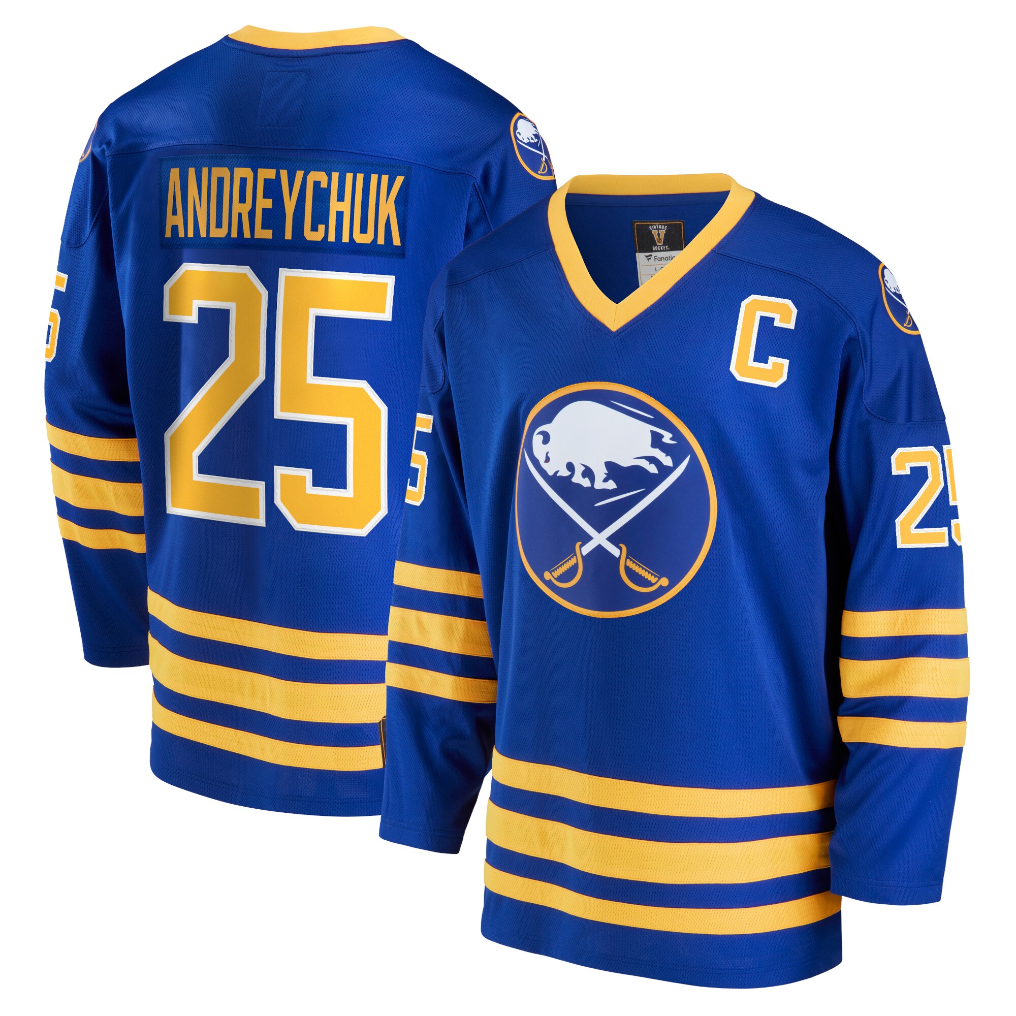 Dave Andreychuk Buffalo Sabres Fanatics Breakaway Retired  Jersey – Royal