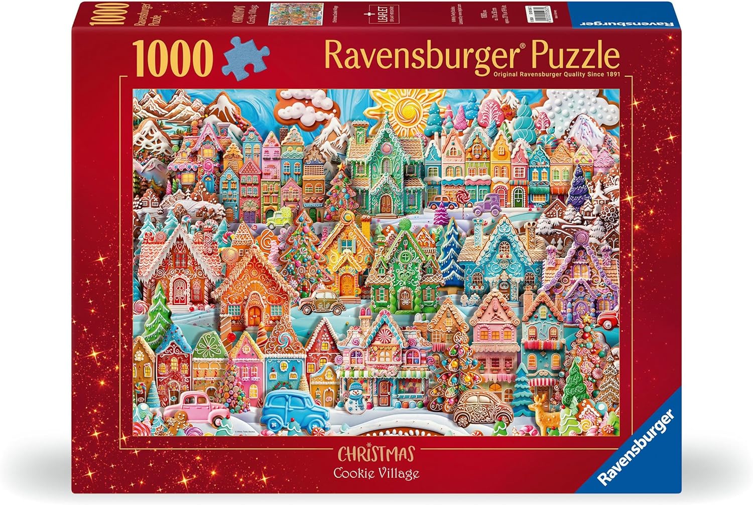 Christmas Cookie Village – 1000 Piece Jigsaw Puzzle (Ravensburger)
